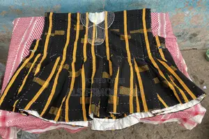 Yellow and Black Smock