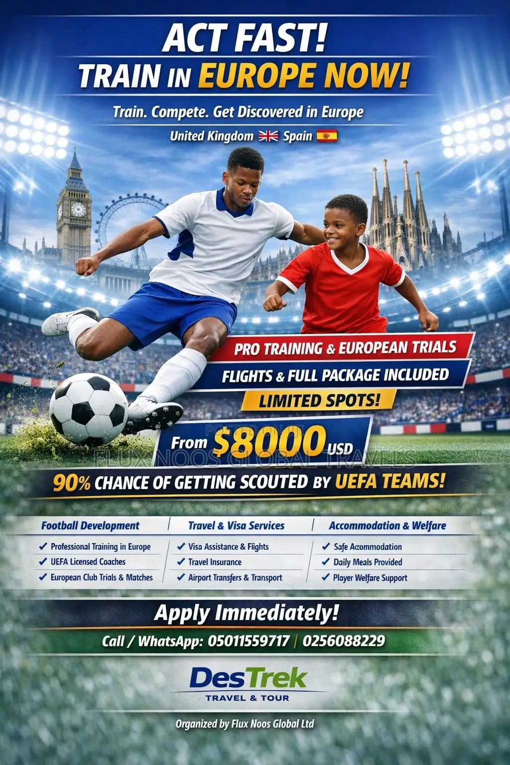 Europe Football Scouters Opportunity