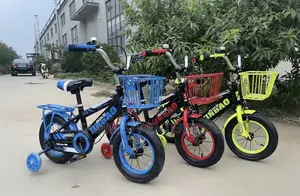 Neat Yjtong Kids Bicycle - Size 12" - With Training Wheels Basket