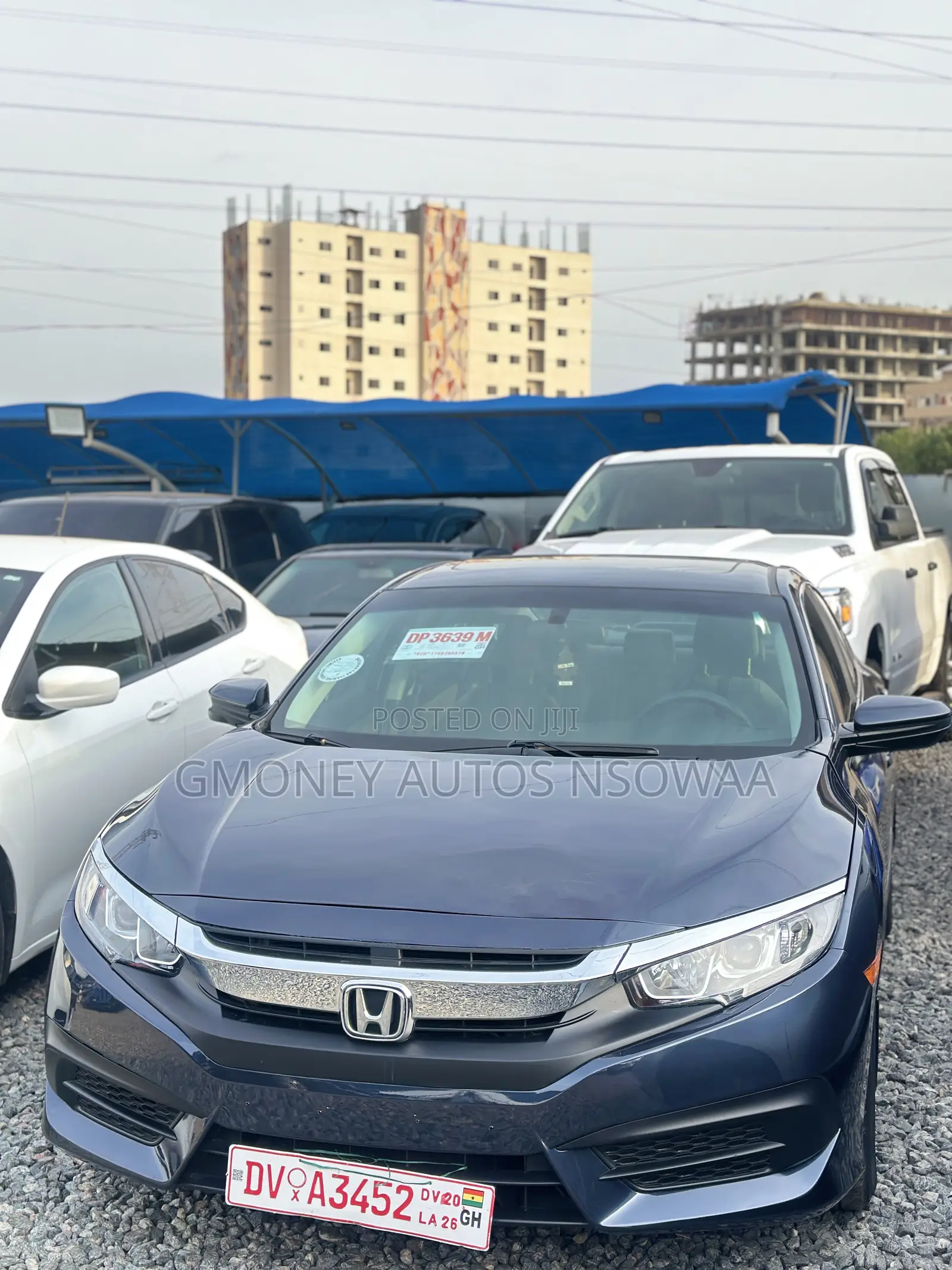 Honda Civic EX-L Sedan 2018 Gray
