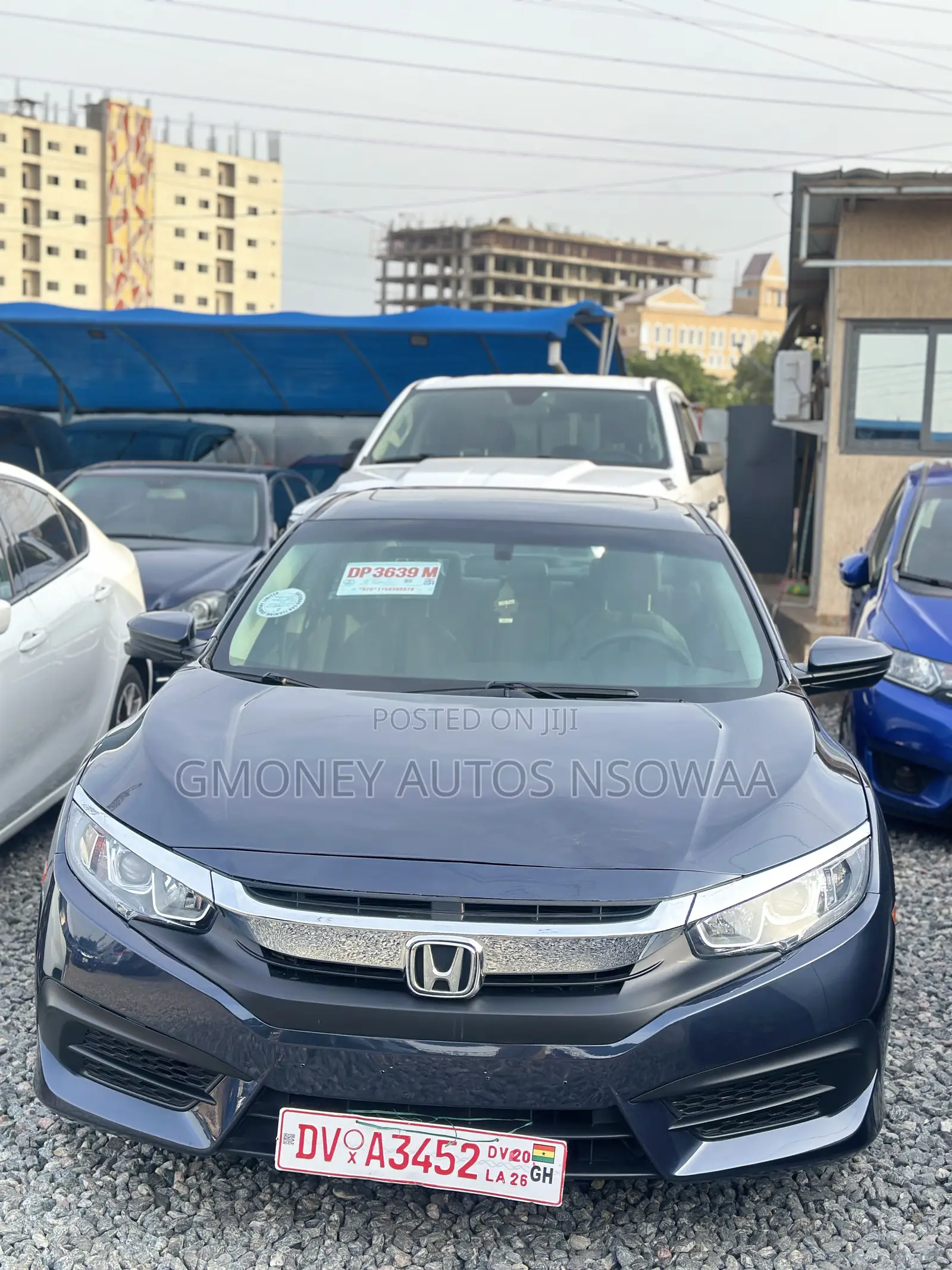 Honda Civic EX-L Sedan 2018 Gray