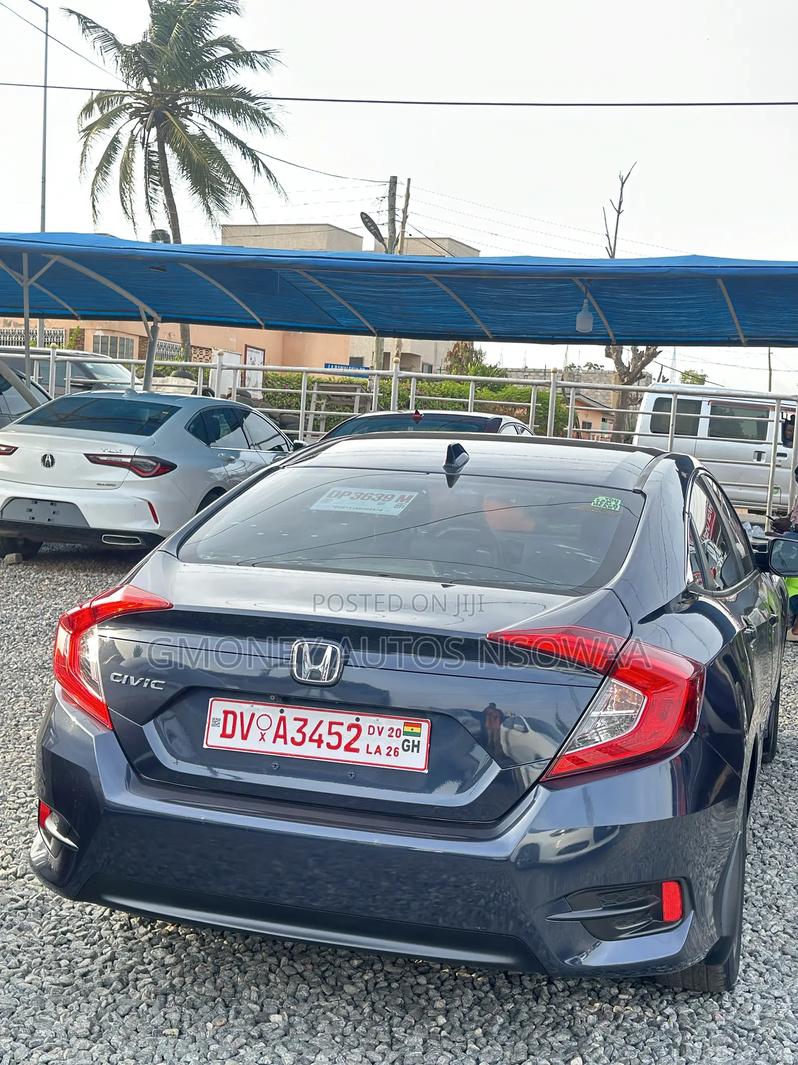 Honda Civic EX-L Sedan 2018 Gray