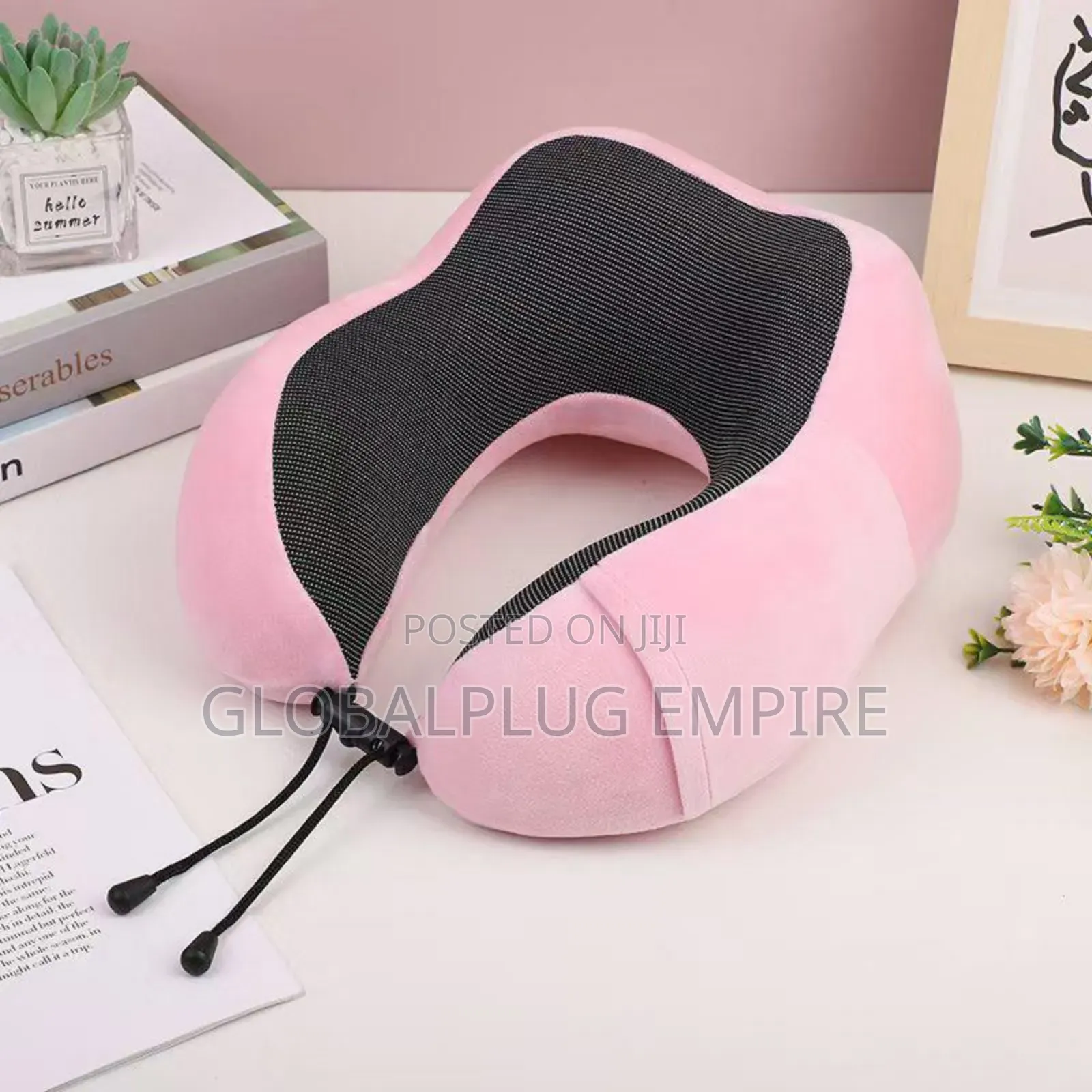 Soft Neck Pillow Perfect for Car Rides, Flights, and Relaxation.