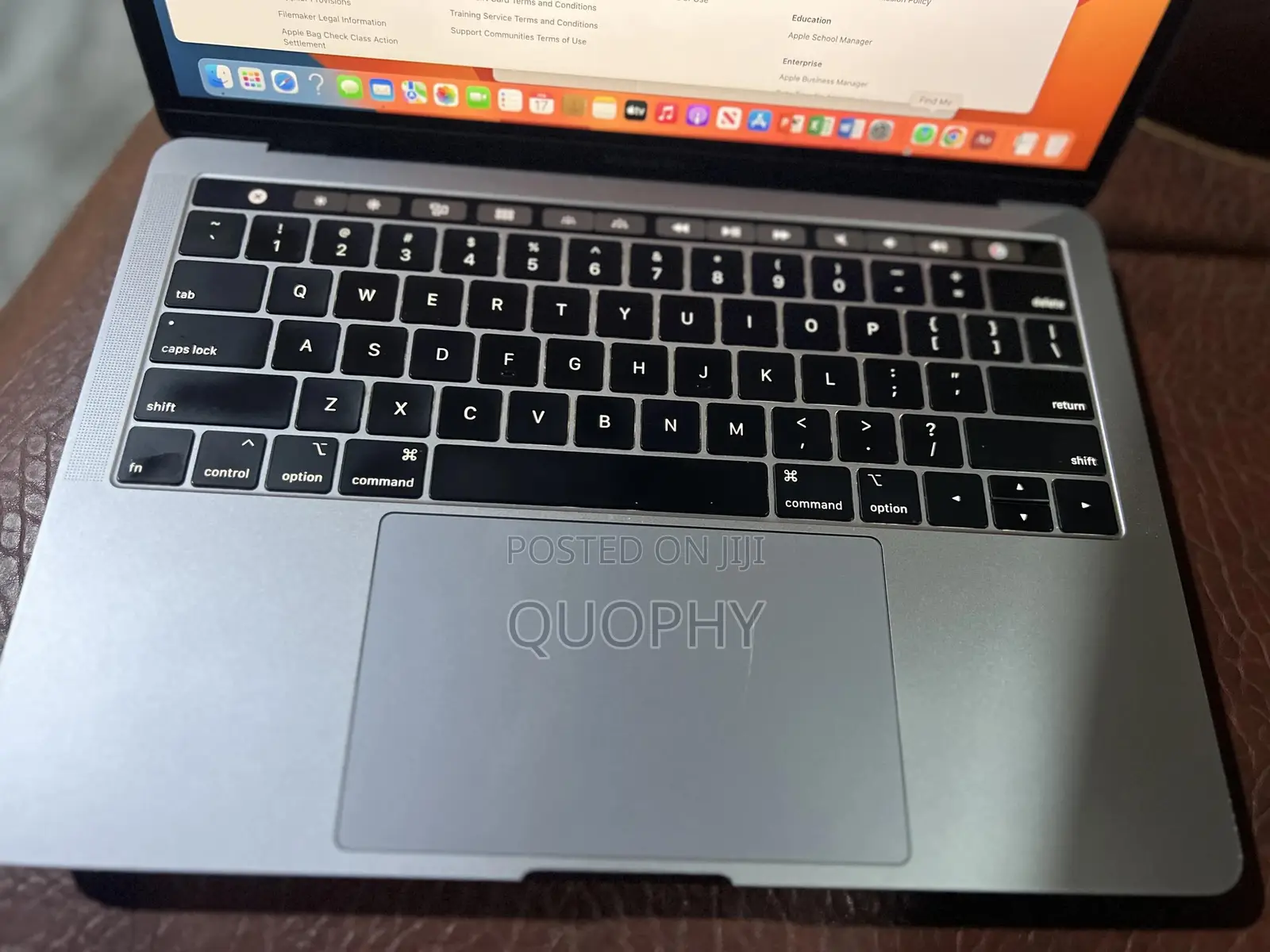 Laptop Apple MacBook Pro 2019 16GB Intel Core i7 SSD 512GB