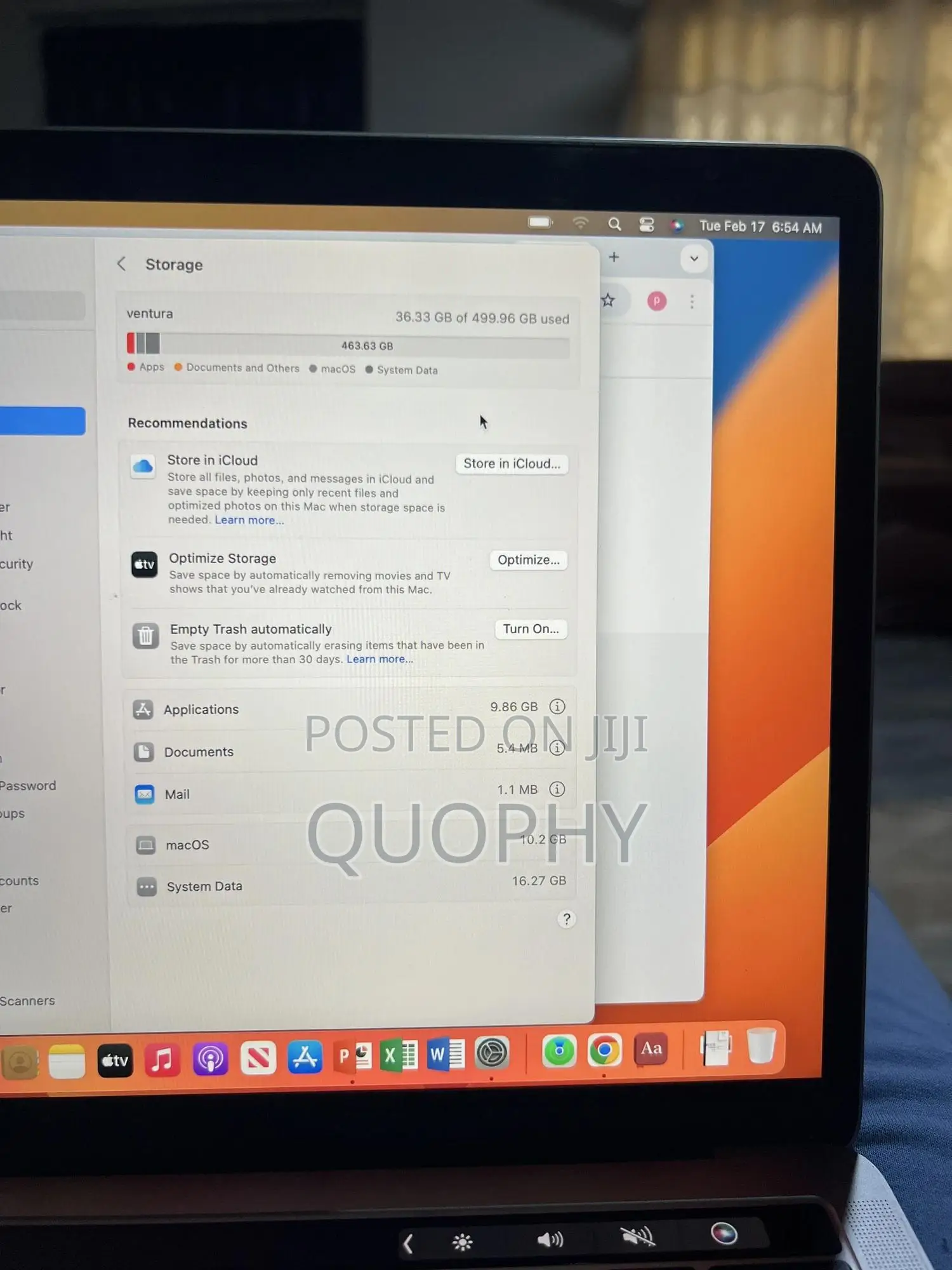 Laptop Apple MacBook Pro 2019 16GB Intel Core i7 SSD 512GB