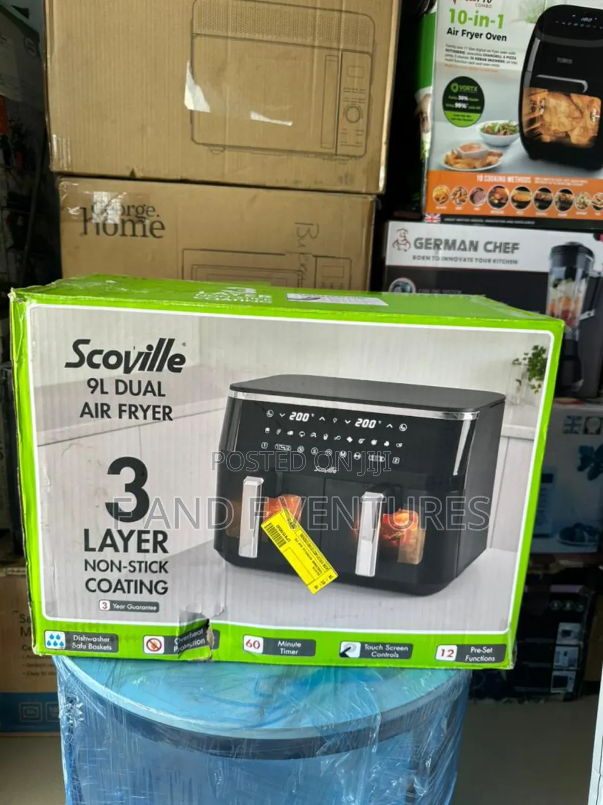 9l Dual Air Fryer - Uk