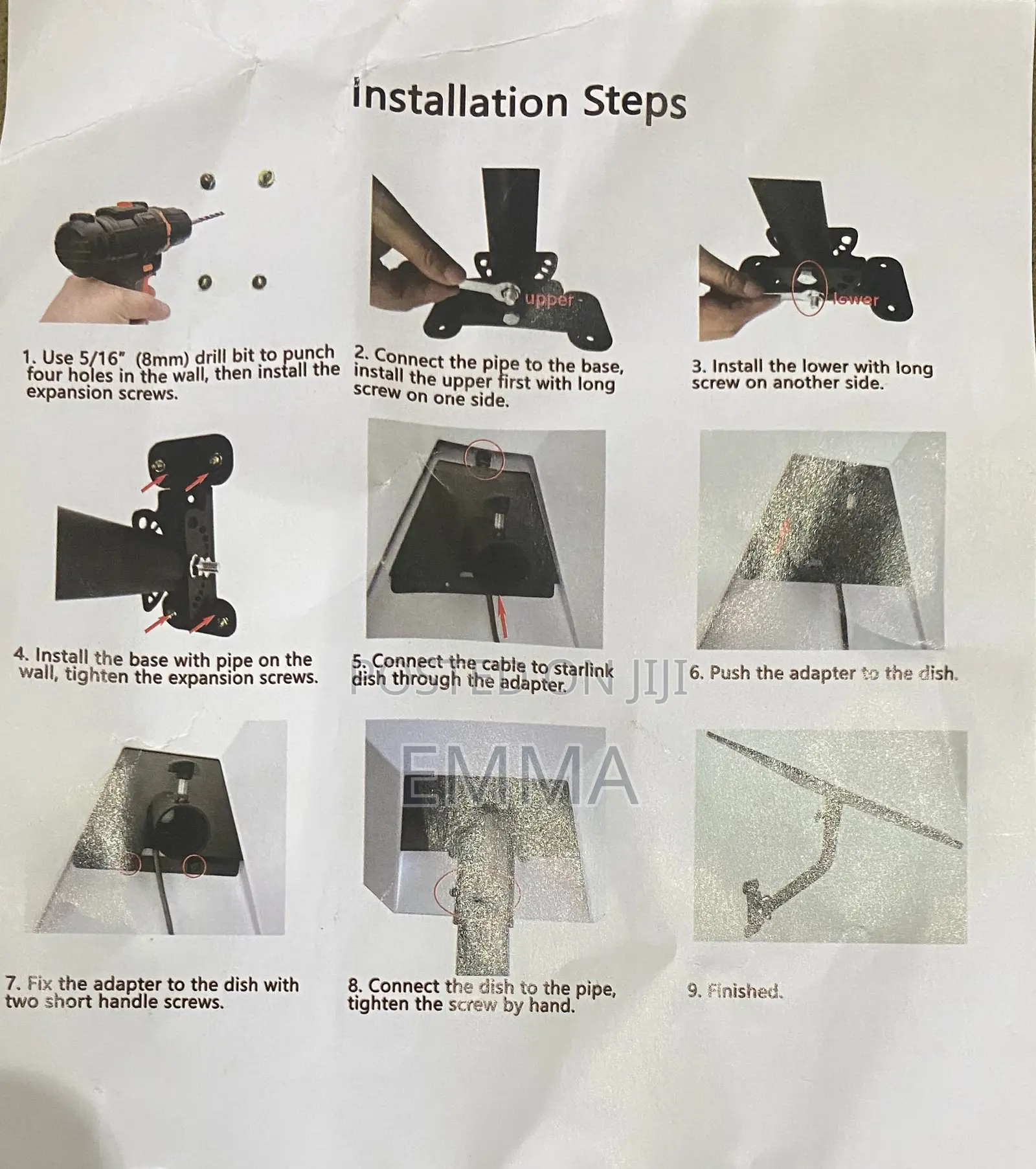 Starlink Mounting Kit