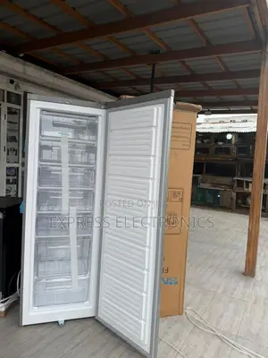 Grab the New Grey Upright Freezer Single Door 242l Nasco.