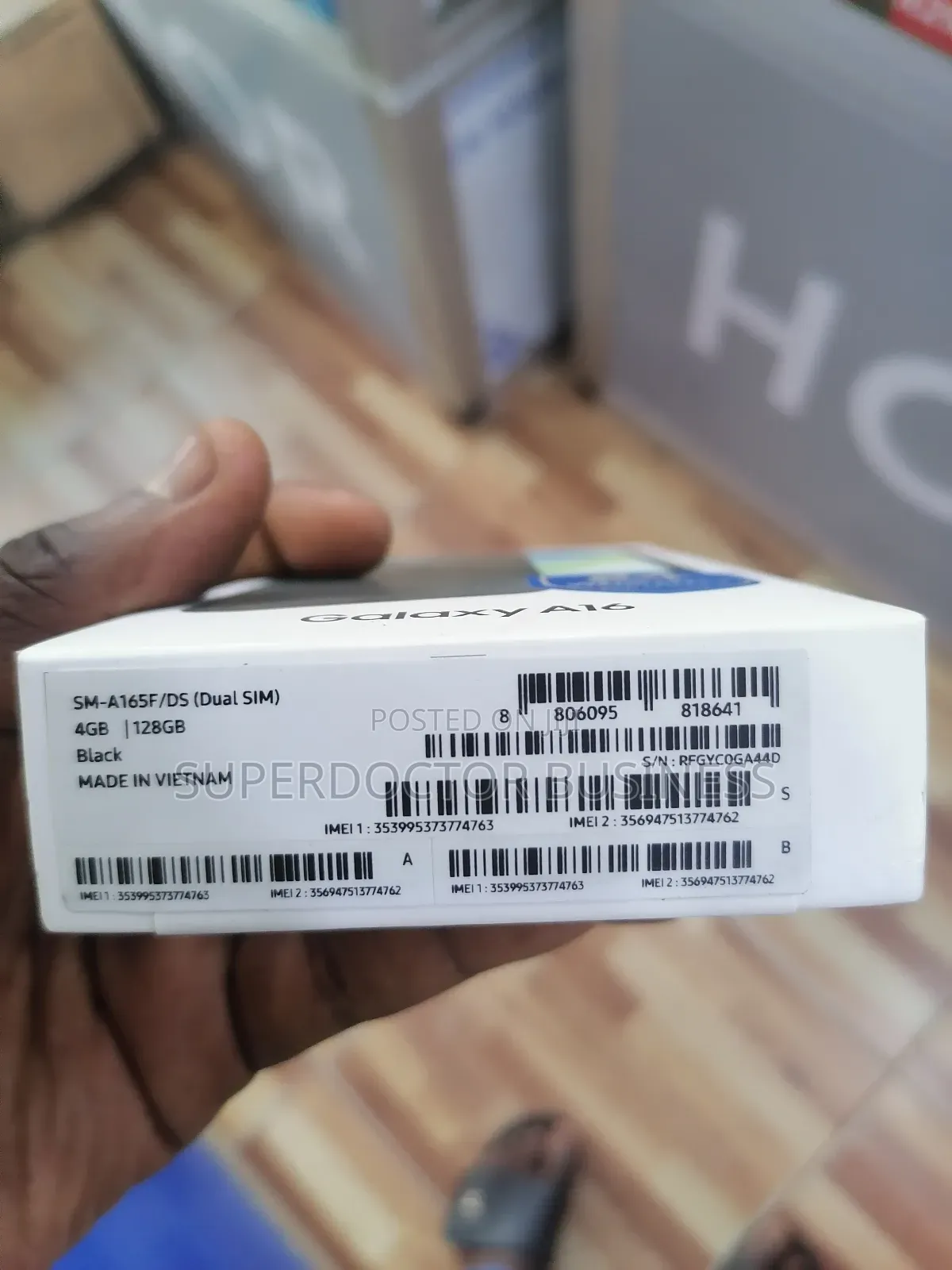 New Samsung Galaxy A16 128 GB Black