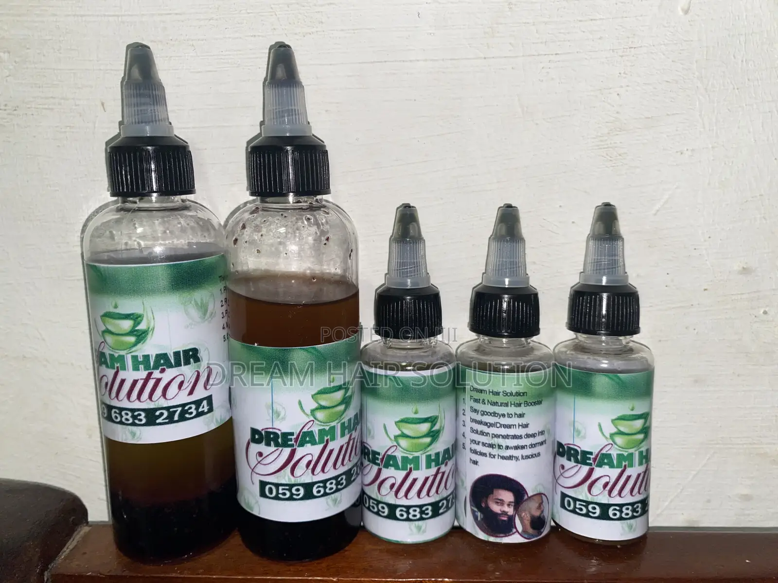 Dream Hair Solution and Beard Oil