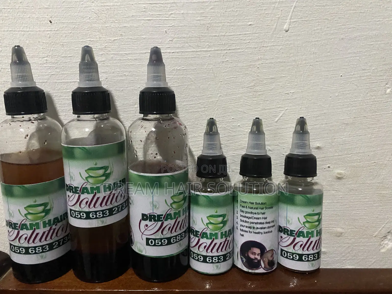Dream Hair Solution and Beard Oil