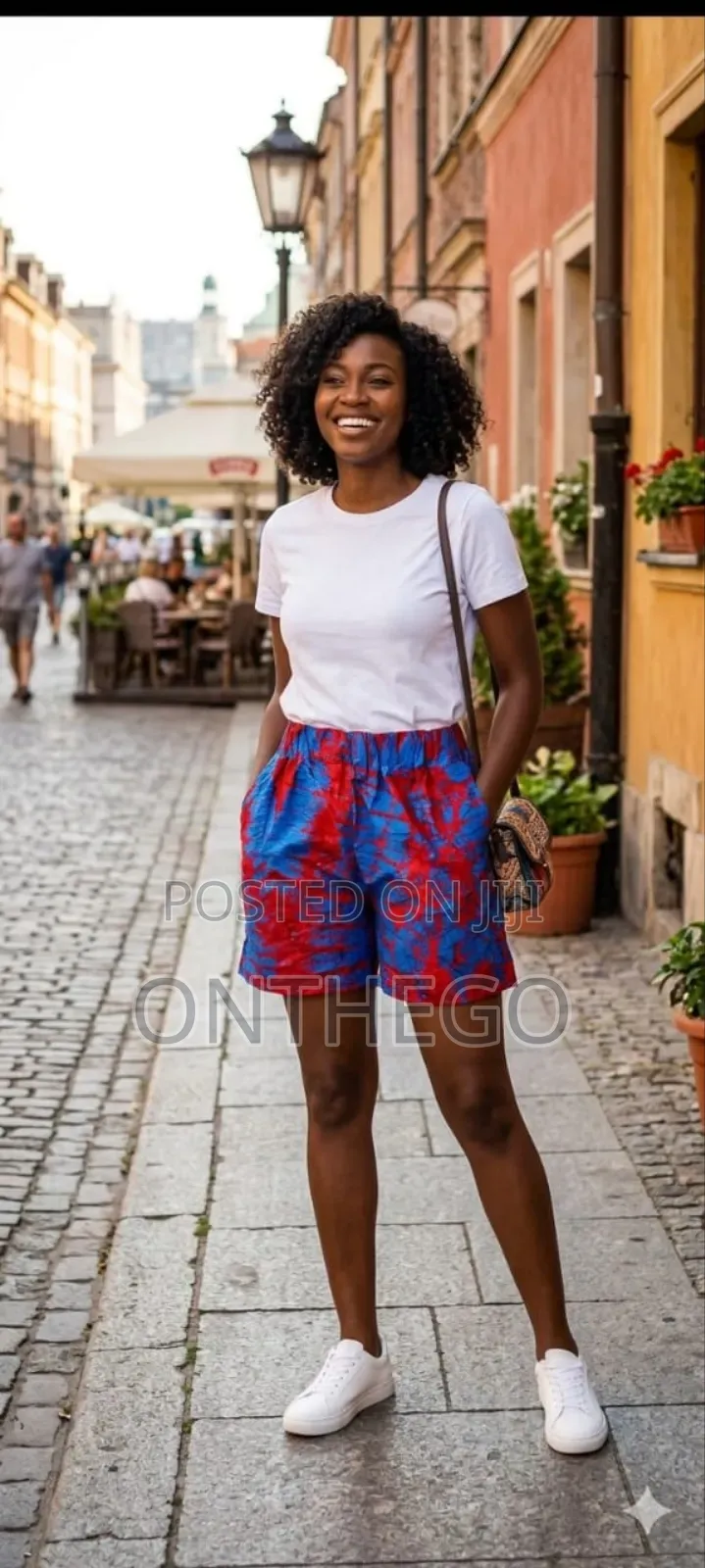 African Print Shorts