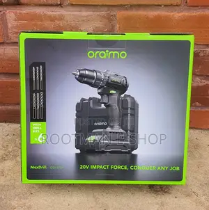 Oraimo Maxdrill 20v Cordless Versatile Power Drill Driver