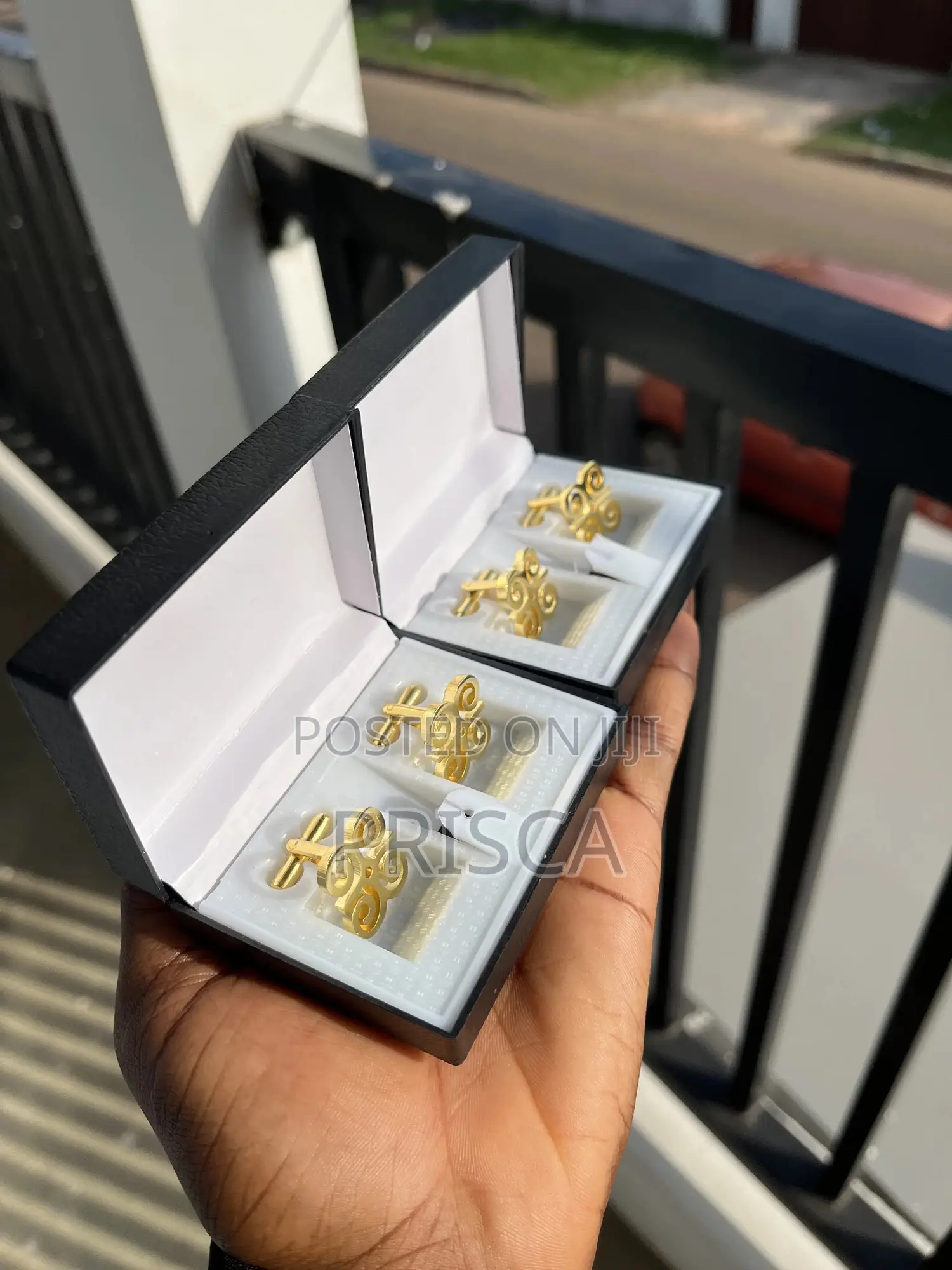 Adinkra Cufflinks