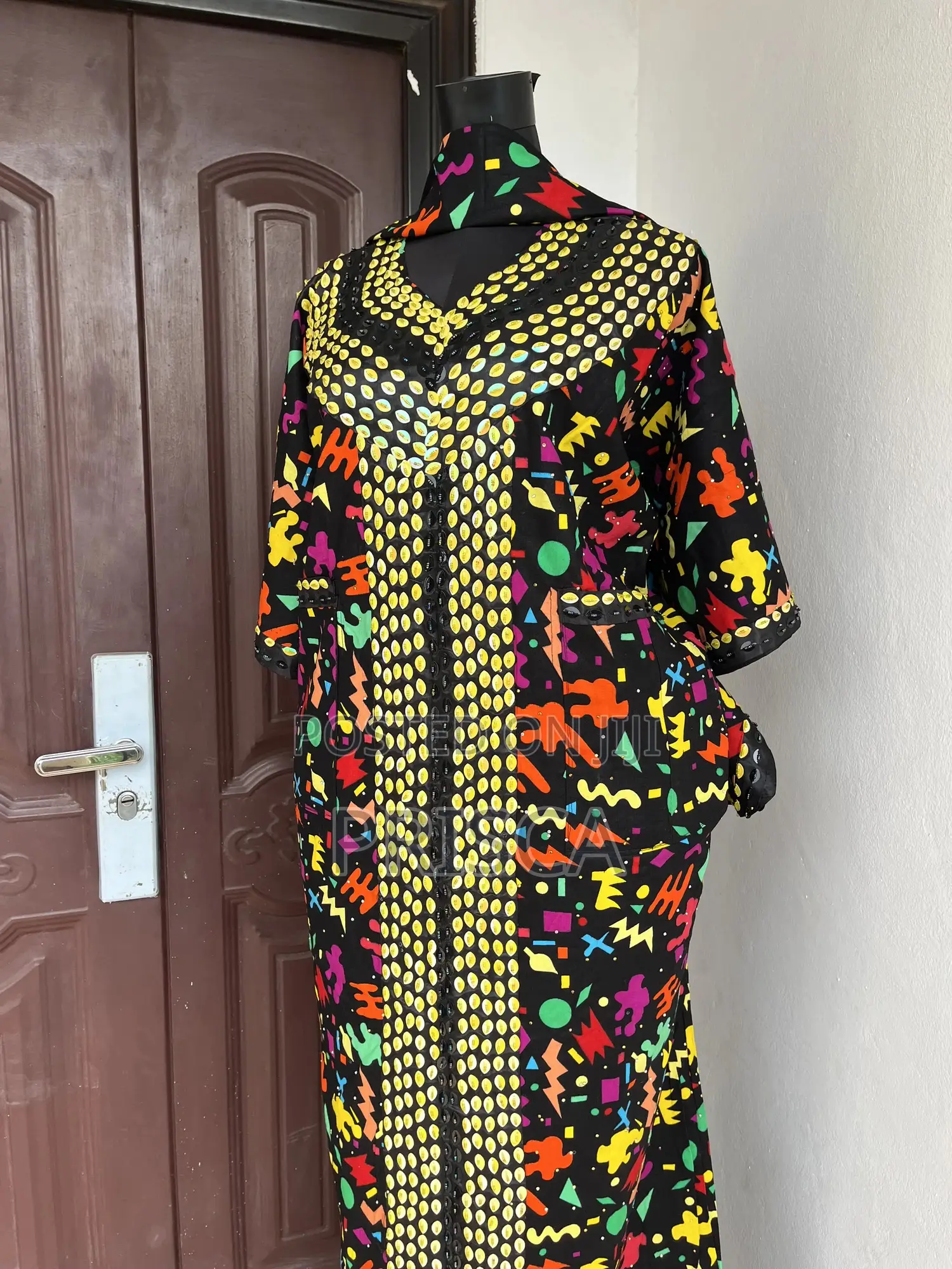 Beaded Bubu Gown