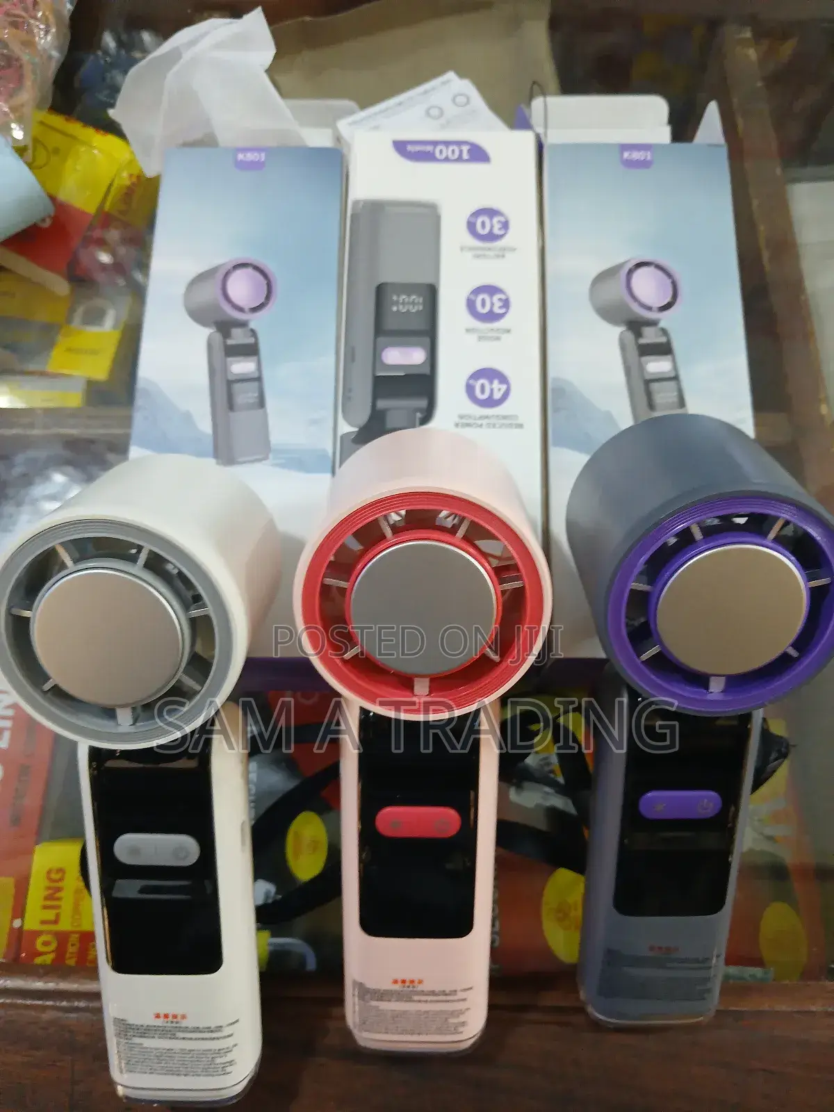 Handheld K-801 Fan
