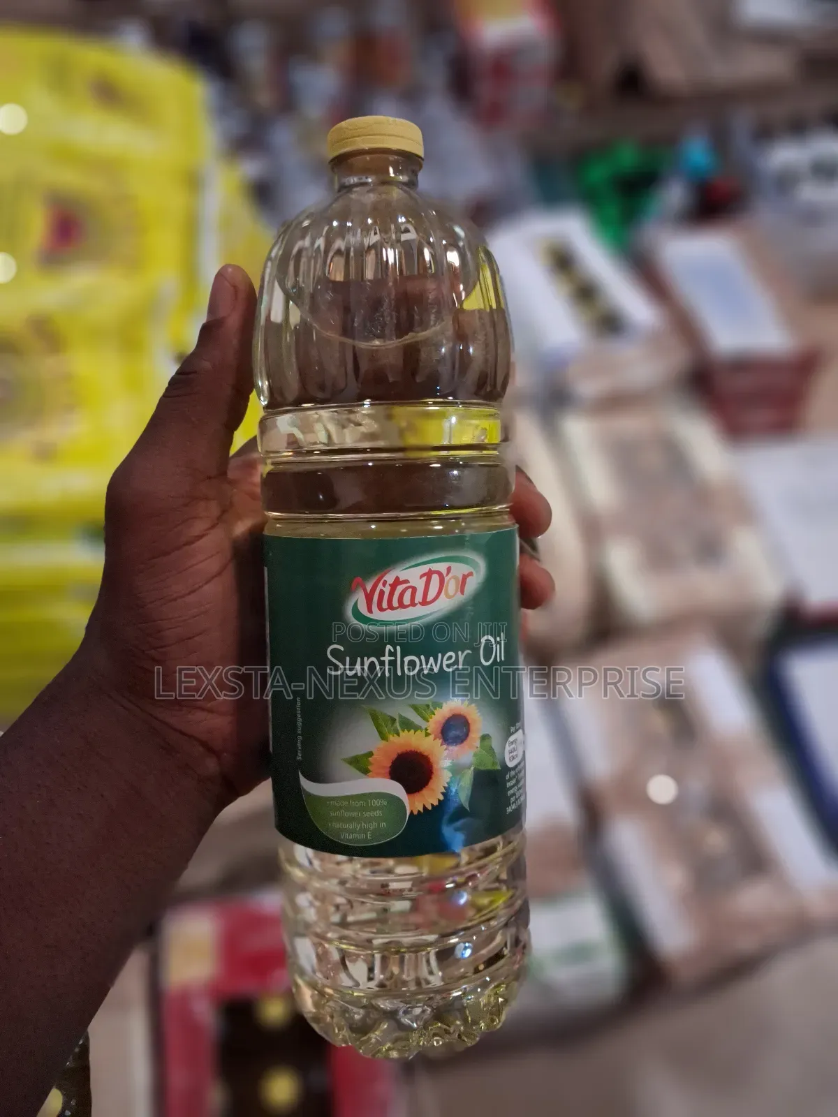 Uk 🇬🇧1l Vita D'or Sunflower Oil