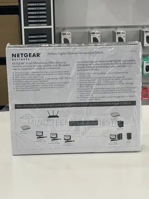 Netgear 24-Port Gigabit Ethernet Unmanaged Switch Gs324