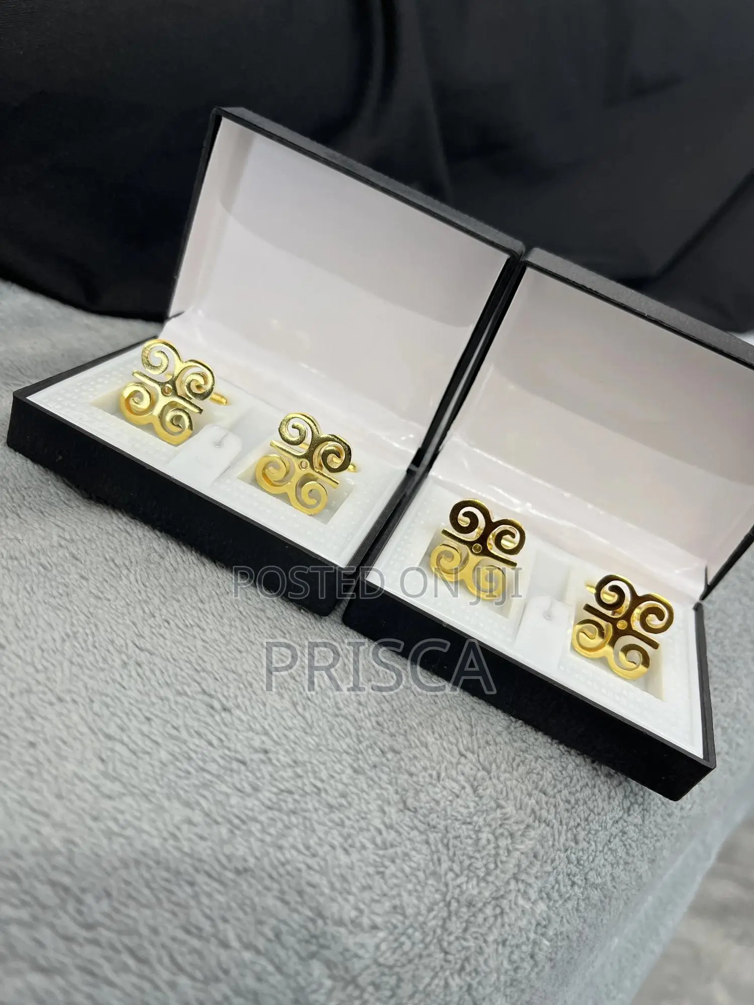Adinkra Cufflinks