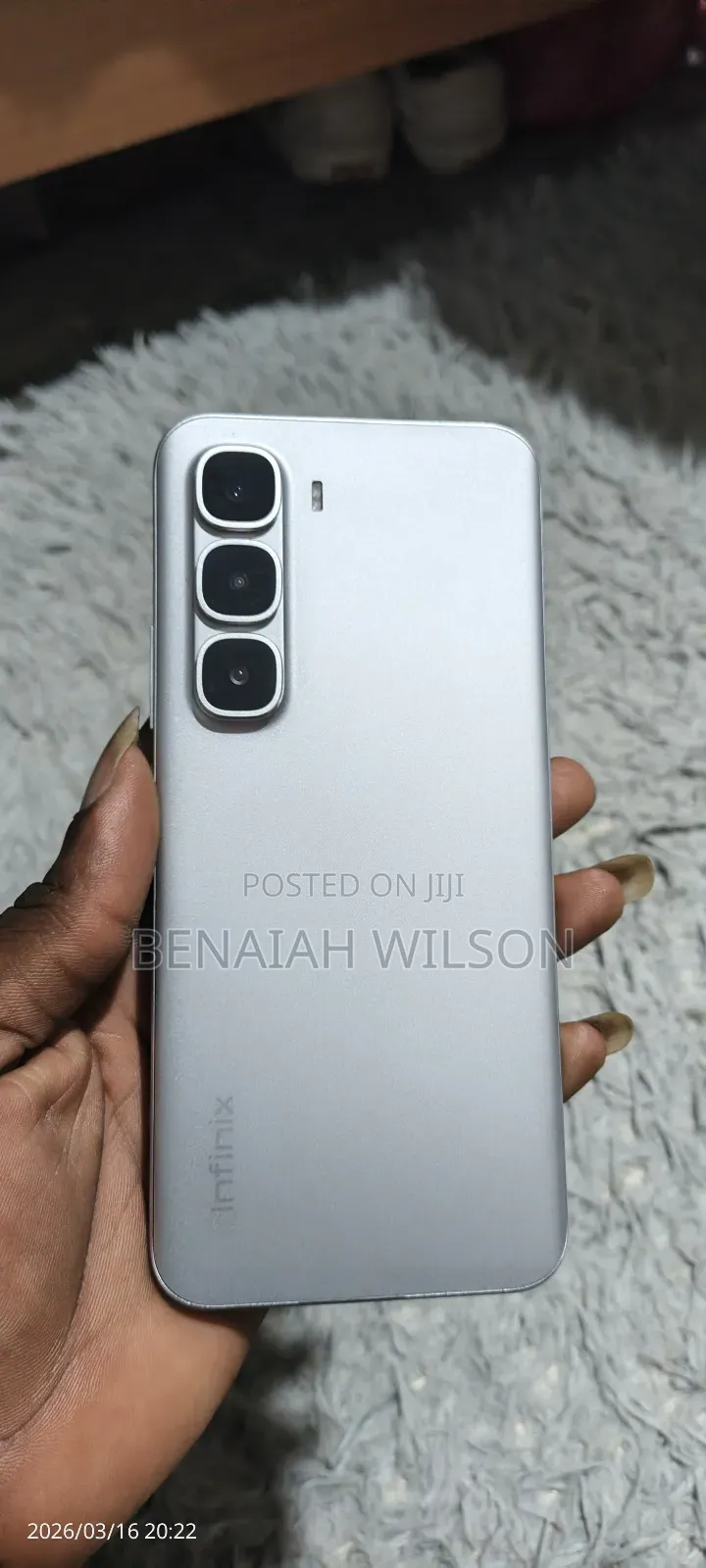 Infinix Hot 60 Pro+ 128 GB Silver