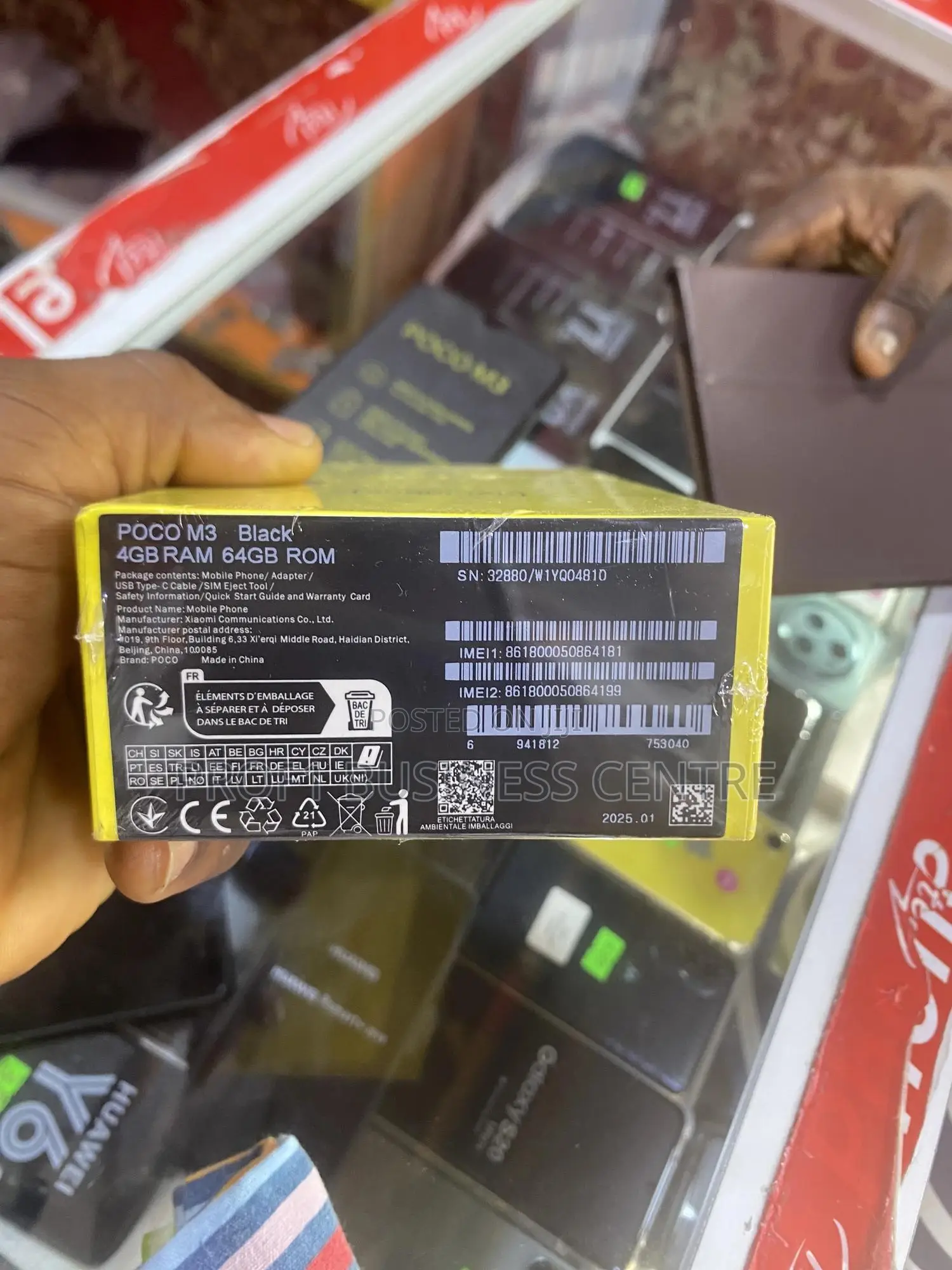 New Mobile Phone 64 GB Black