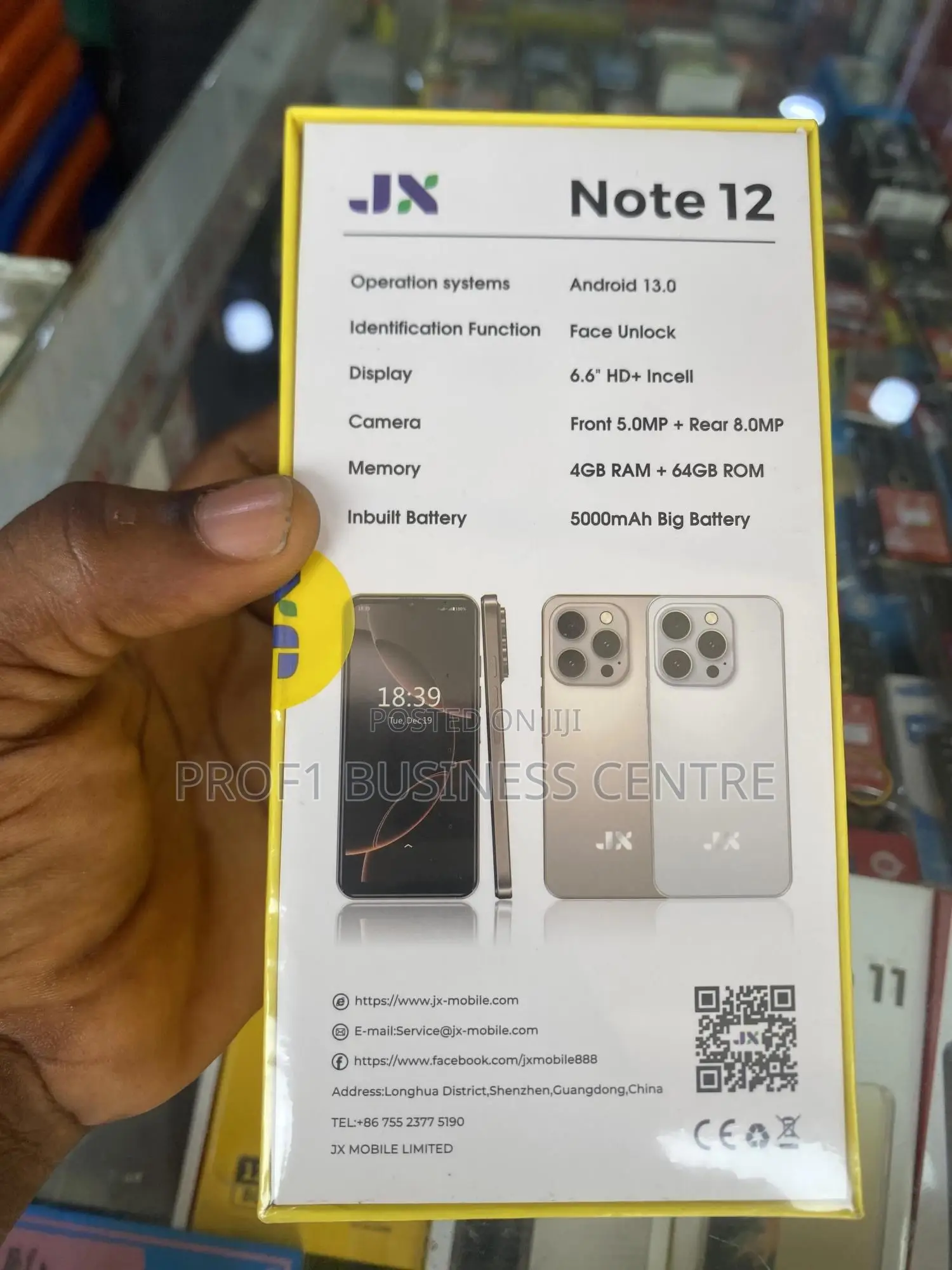 New Mobile Phone 64 GB Black