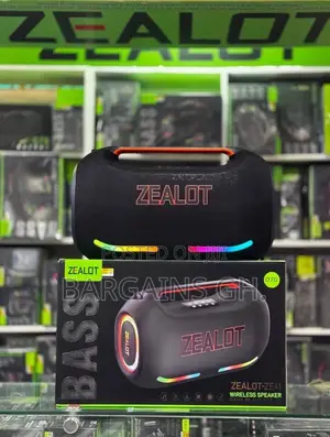 Zealot Portable Wireless Bass Speaker – Powerful Sound, Bold Design
