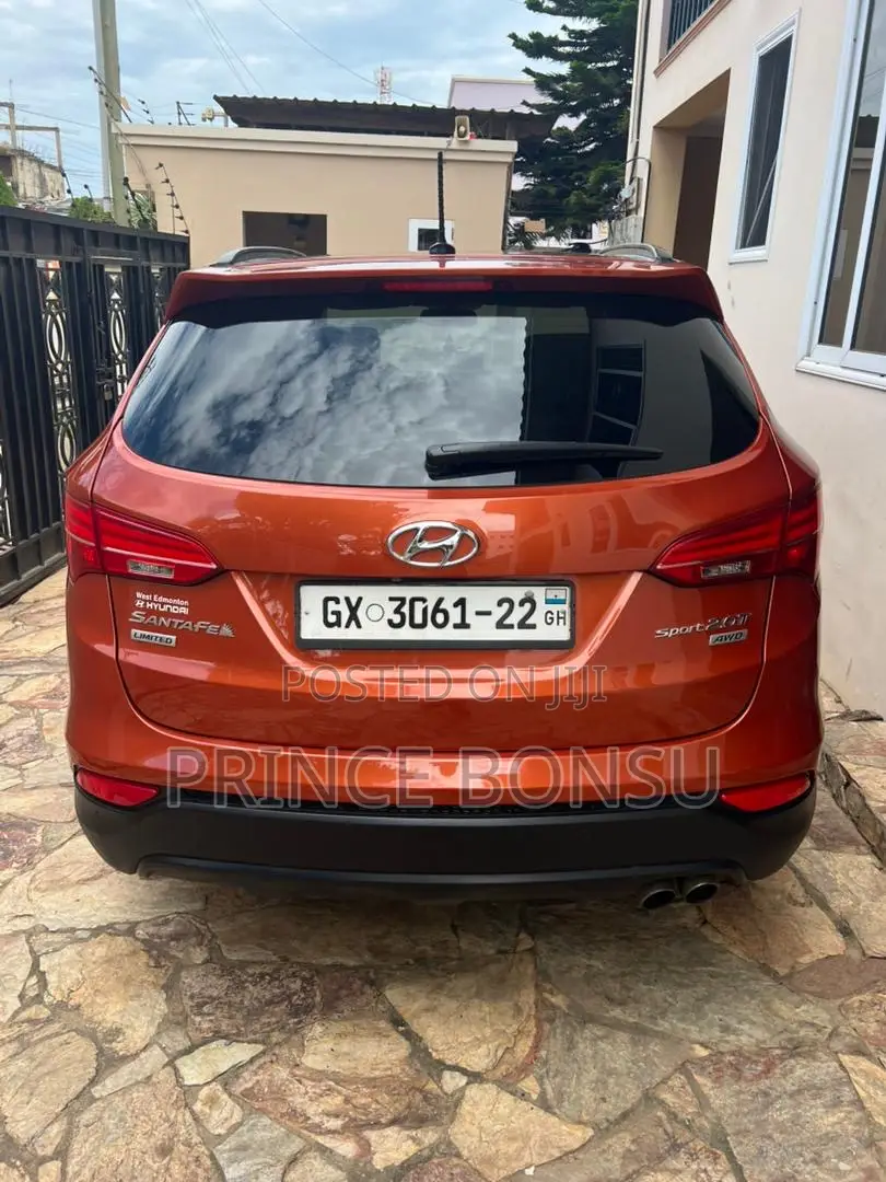 Hyundai Santa Fe 2016 Orange