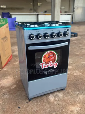 Royal Tech 4 Burner Gas Cooker With Oven and Grill