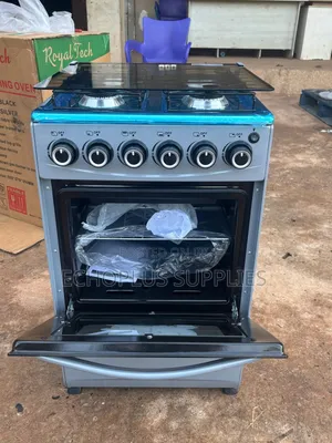 Royal Tech 4 Burner Gas Cooker With Oven and Grill