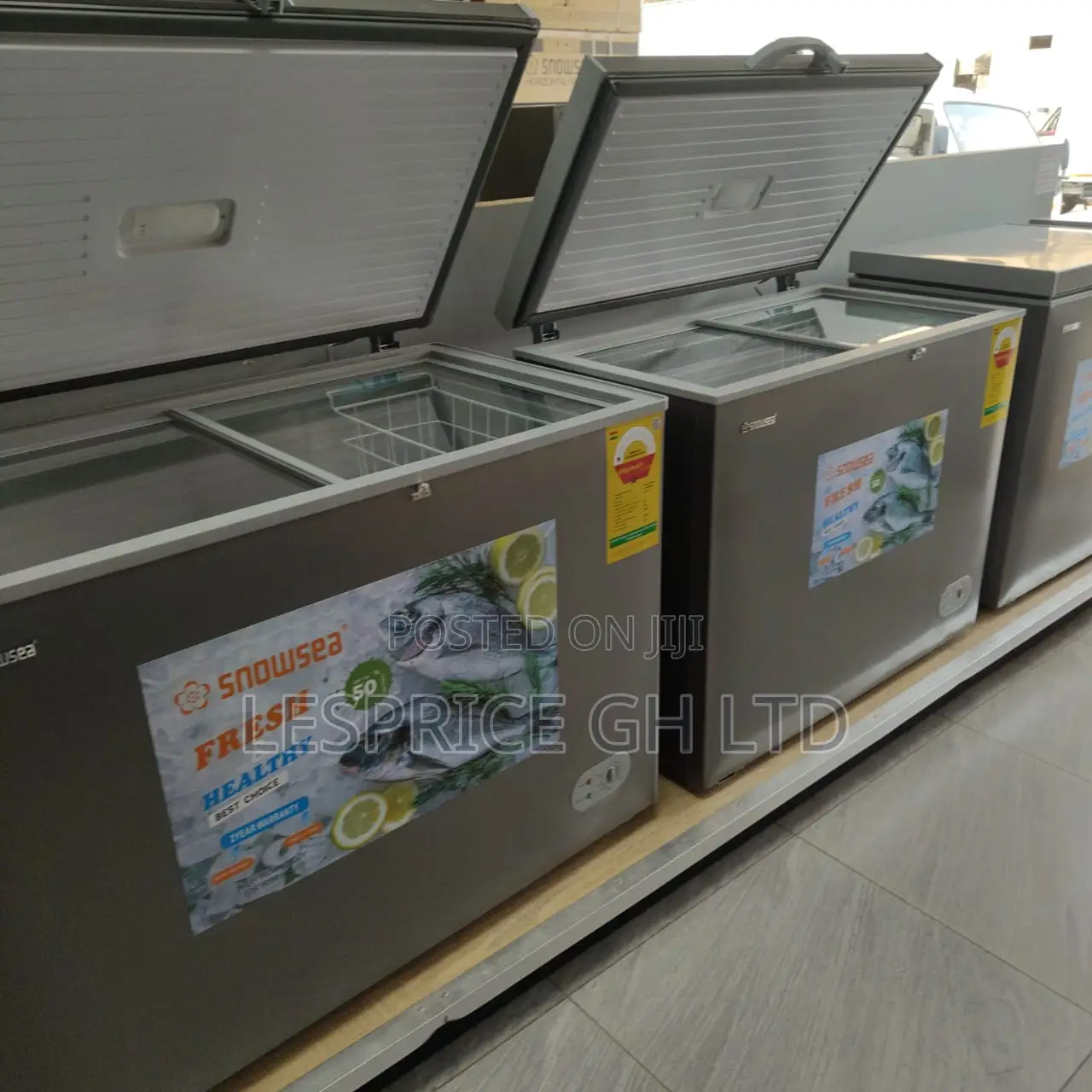 Get a Huge Discount on Our Unique Freezer From Snowsea With Lock