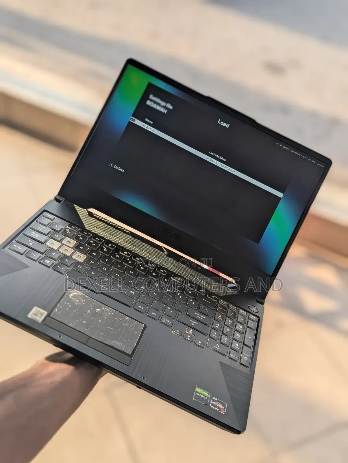 Laptop Asus TUF Gaming A15 16GB AMD Ryzen 7 HDD+SSD 512GB