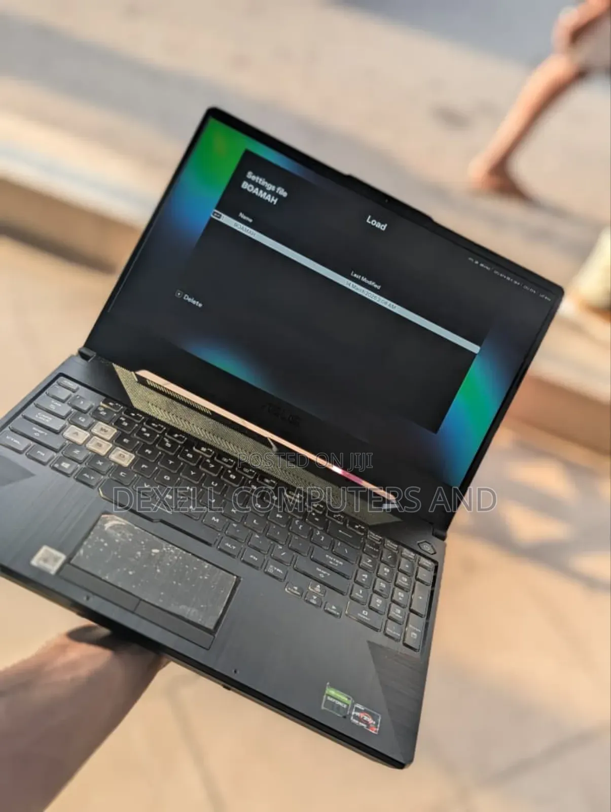 Laptop Asus TUF Gaming A15 16GB AMD Ryzen 7 HDD+SSD 512GB