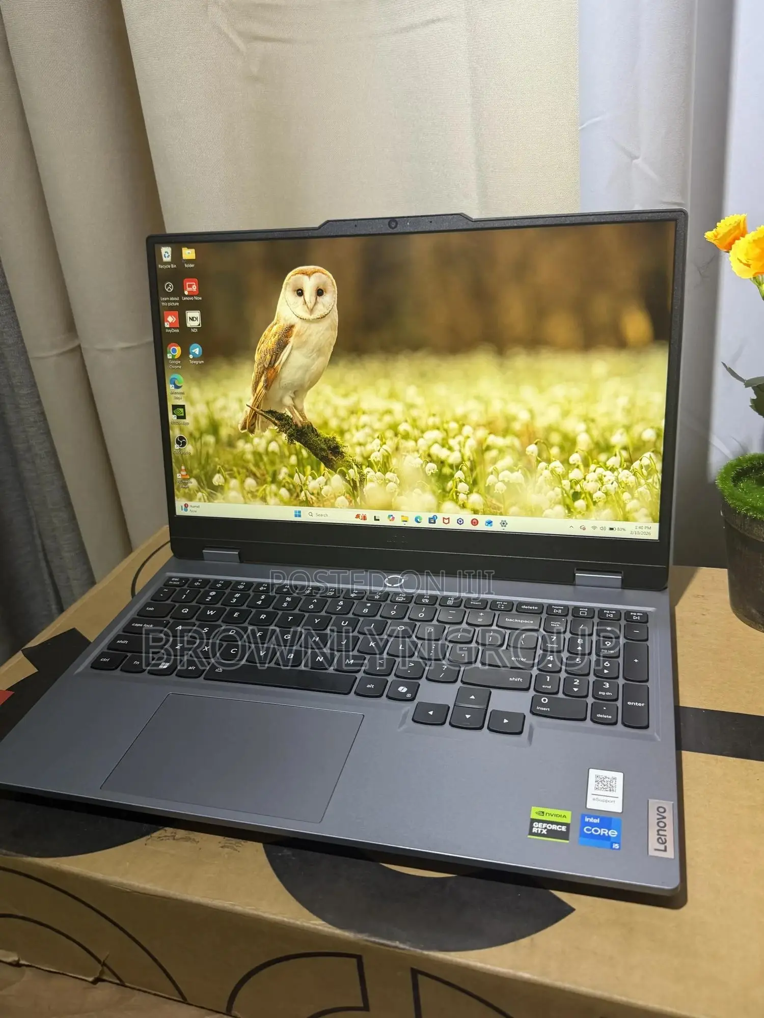 New Laptop Lenovo LOQ 15IRH8 16GB Intel Core i5 SSD 512GB