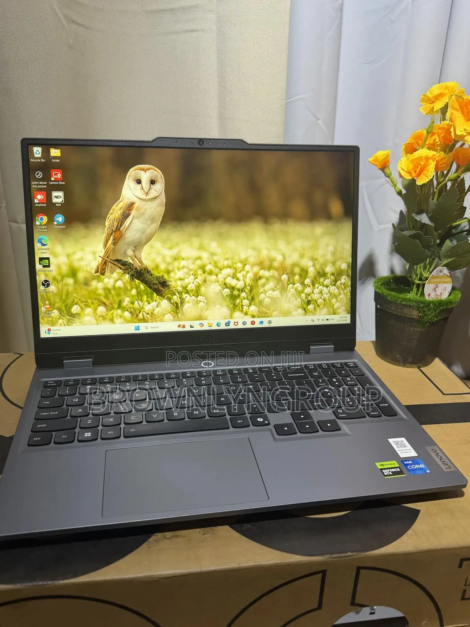 New Laptop Lenovo LOQ 15IRH8 16GB Intel Core i5 SSD 512GB