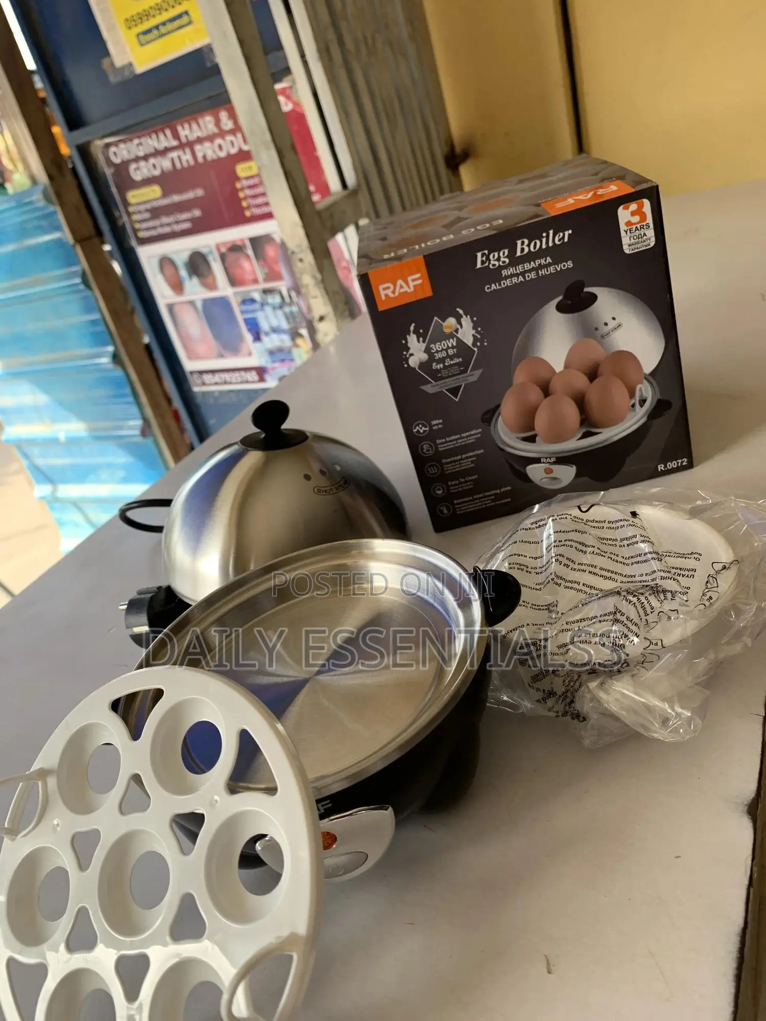 Raf 360w Egg Boiler – Quick Kitchen Cooker