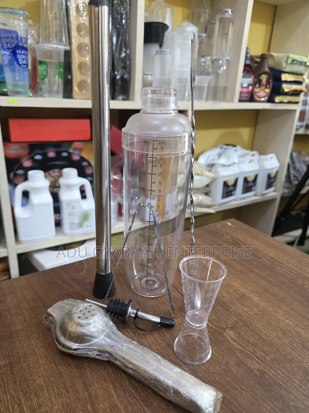 Caliberated Cocktail Shaker