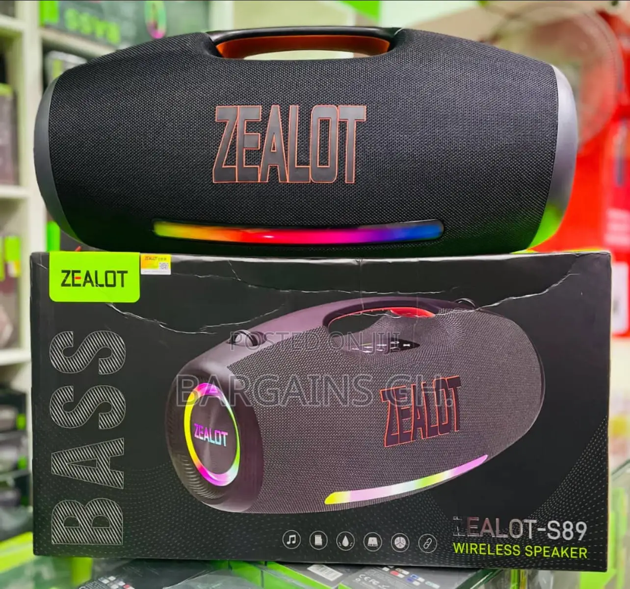 Zealot S89 Portable Wireless Speaker (Big Daddy Bass)