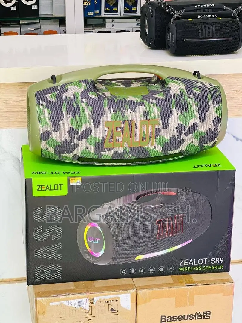 Zealot S89 Portable Wireless Speaker (Big Daddy Bass)