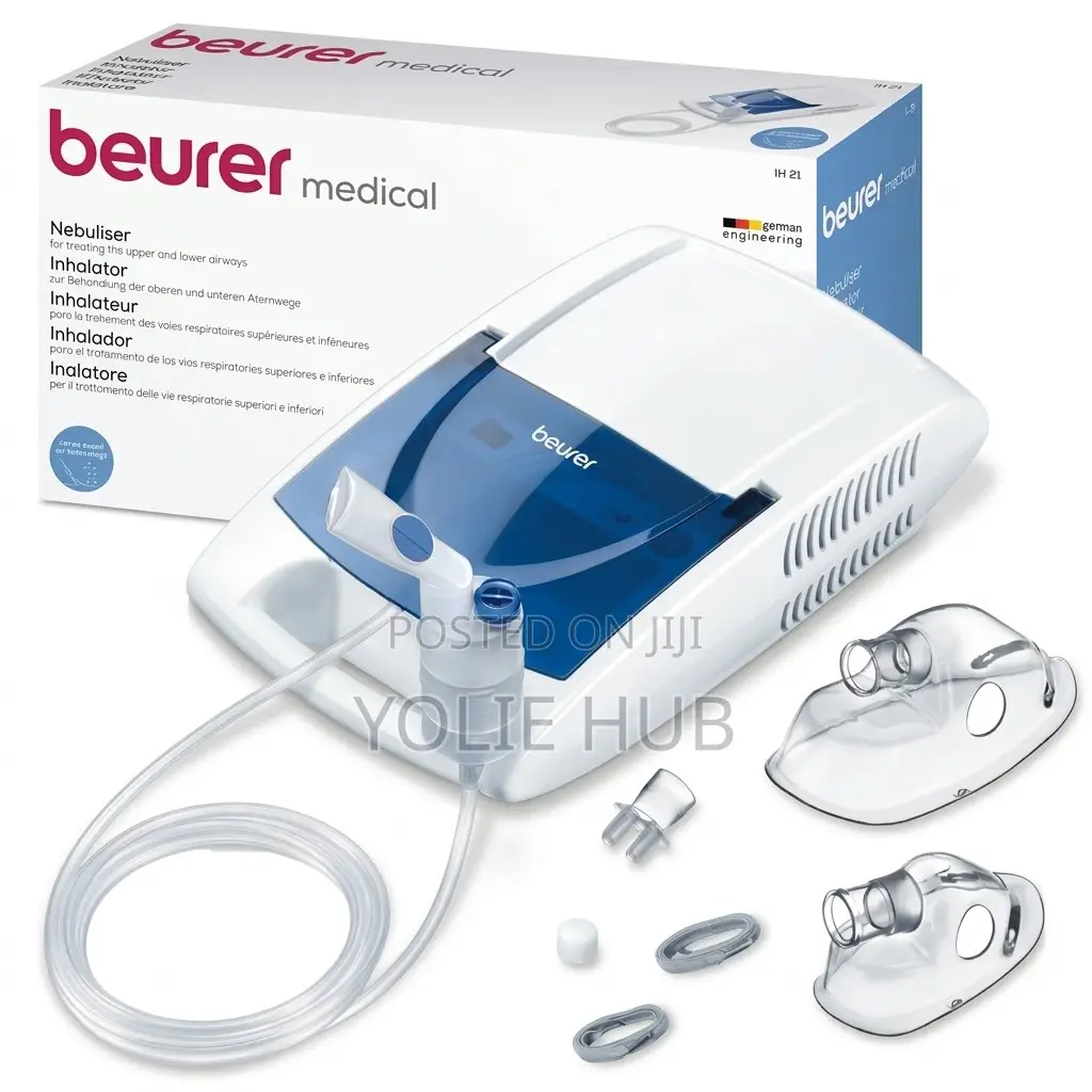 Beurer Ih21 Nebulizer 0.3ml/Min With Accessories