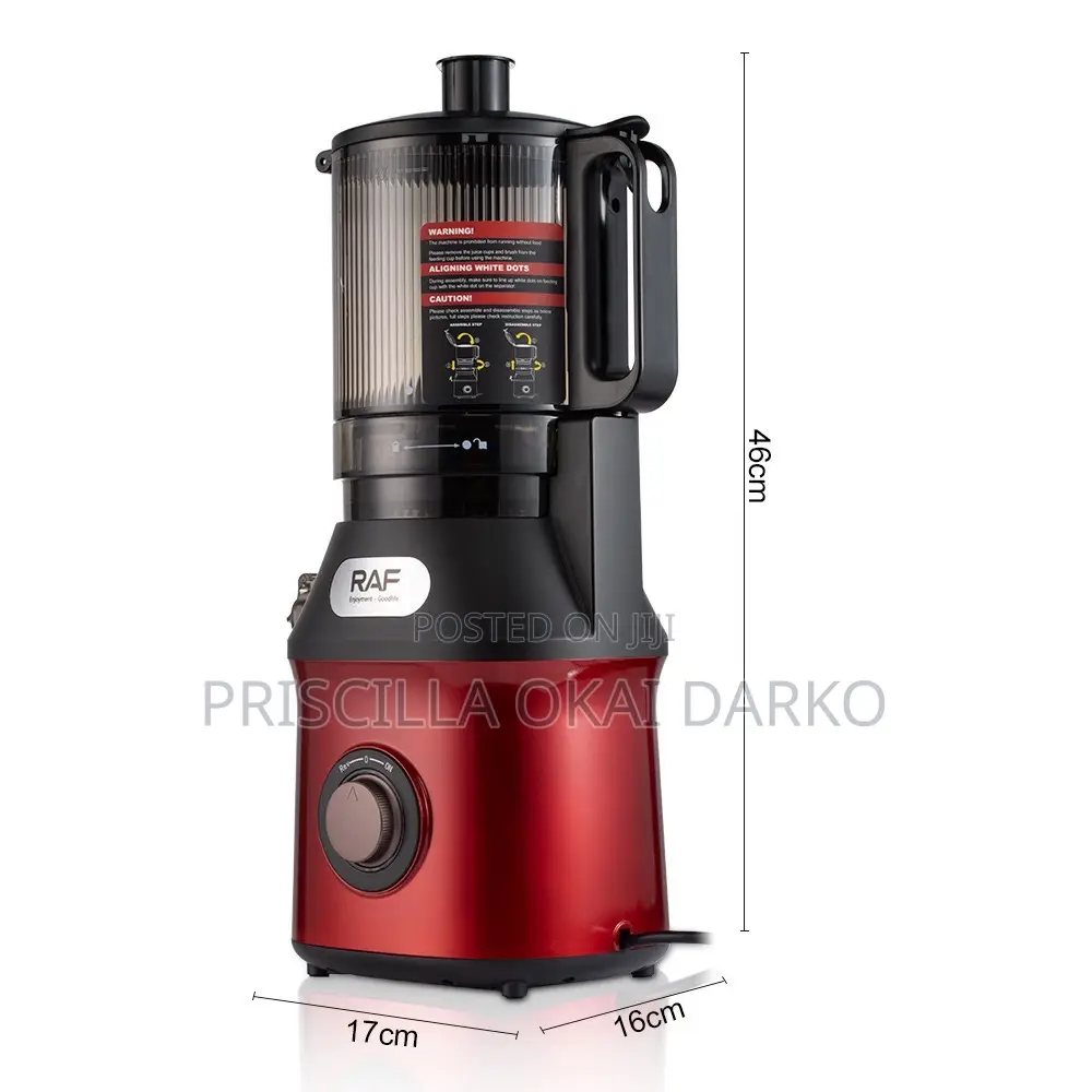 Raf Juicer With Free Delivery