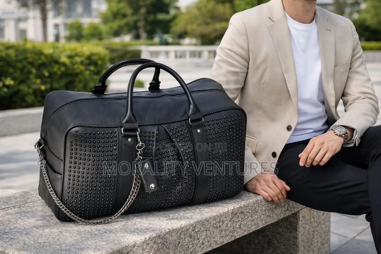 Downupdown Punk-Style Duffel Bag