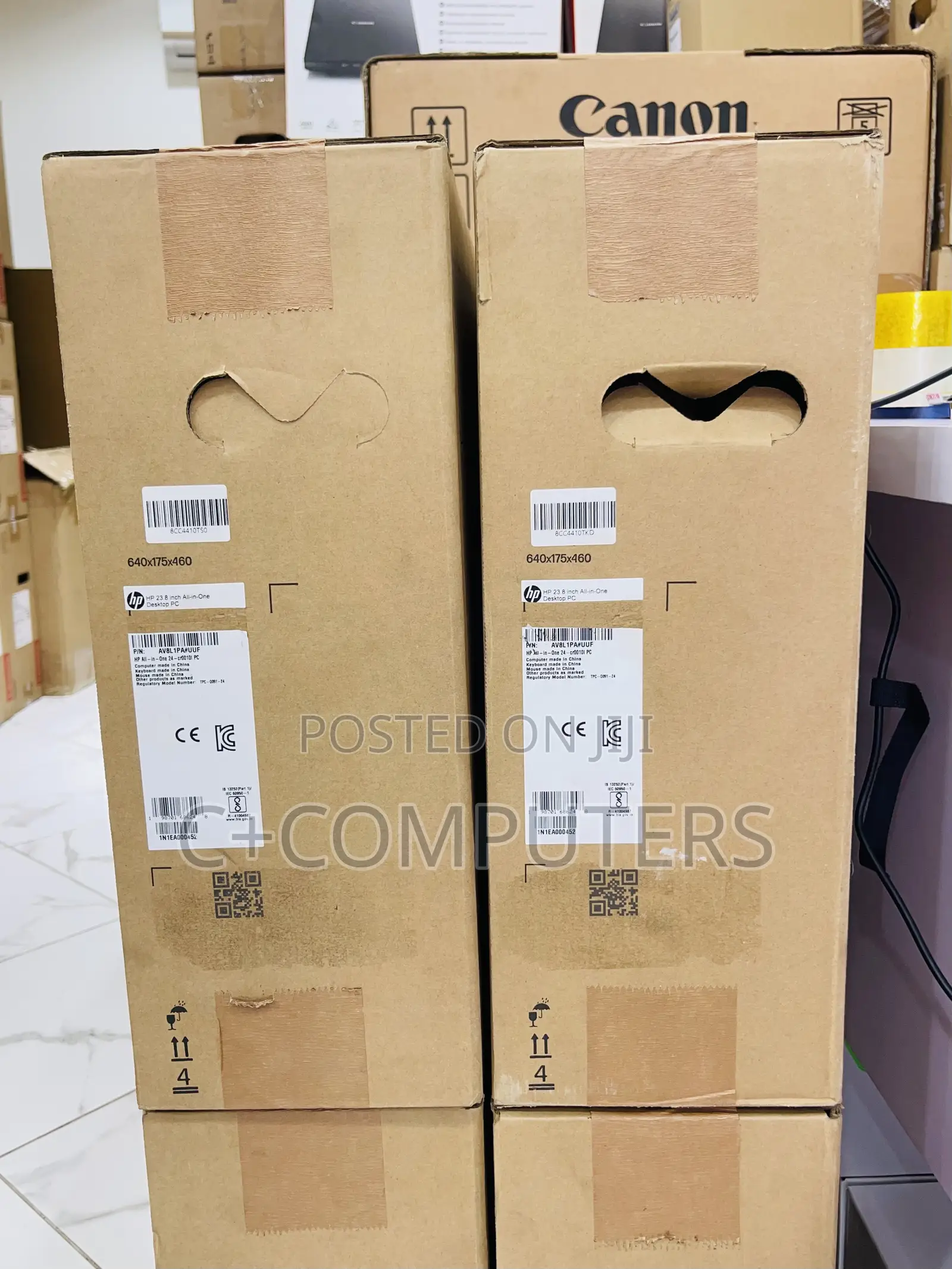 New Desktop Computer HP AiO 24 16GB Intel Core i7 SSD 512GB