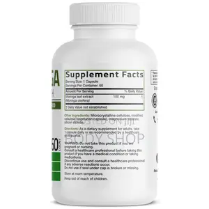 Bronson Moringa Extra Strength Capsules Moringa Oleifera Powder