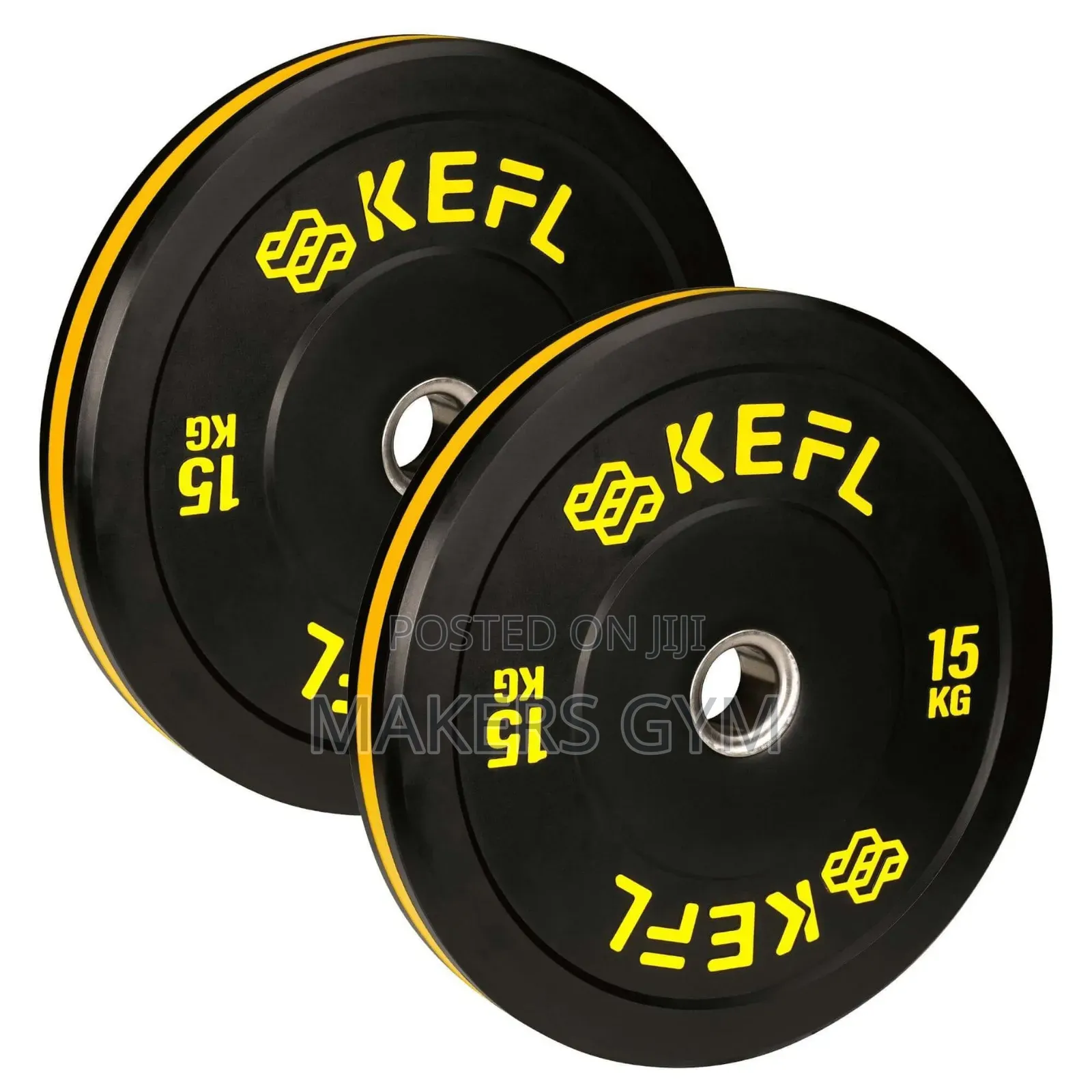 15kg Pair Olympic Bumper ( Plate)