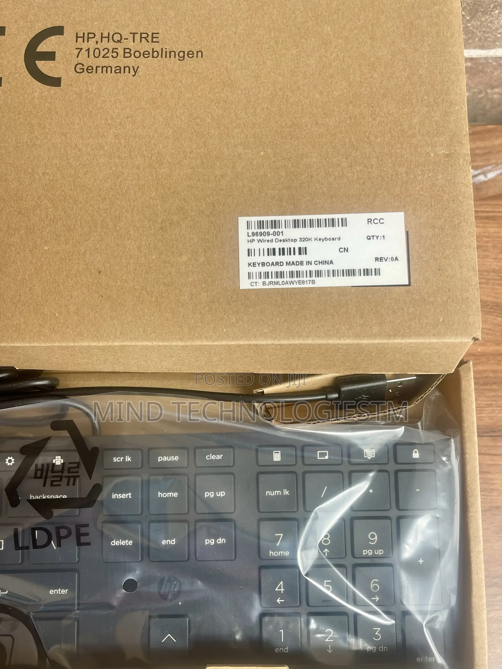 Hp Wired Desktop Keyboard