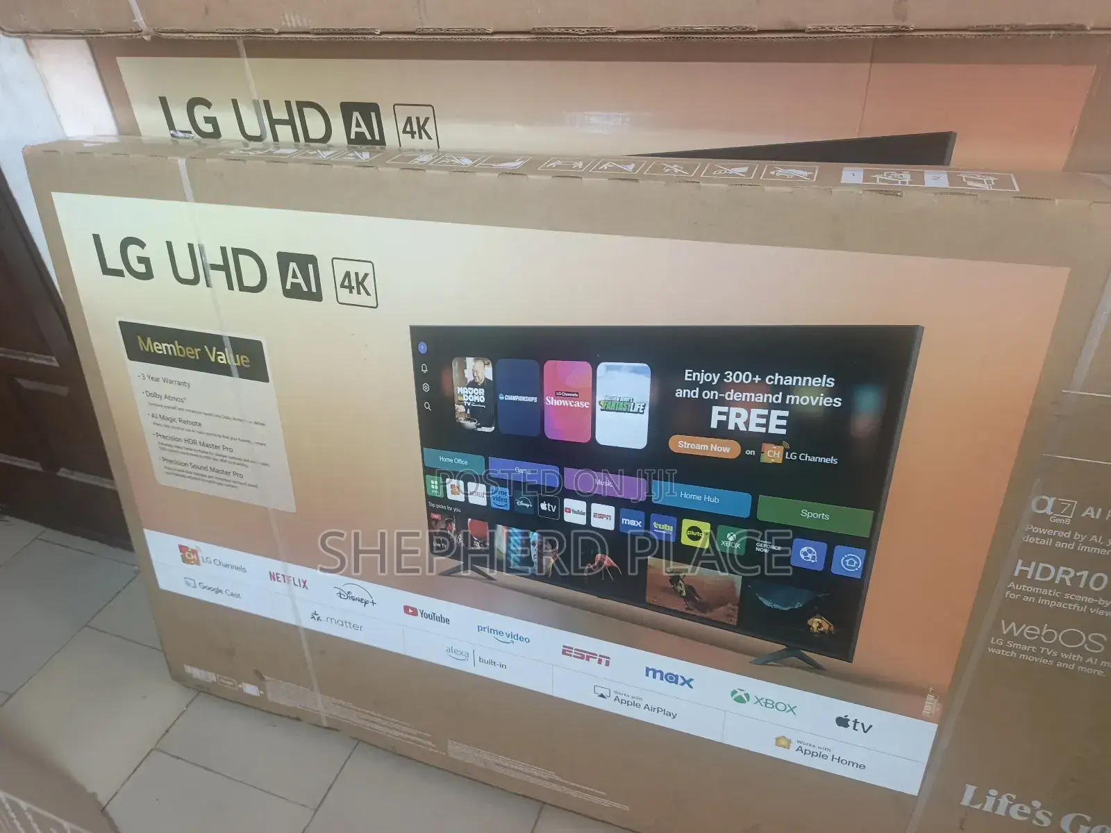 2025 Lg 75-Inch Uhd Ai Smart Tv United States