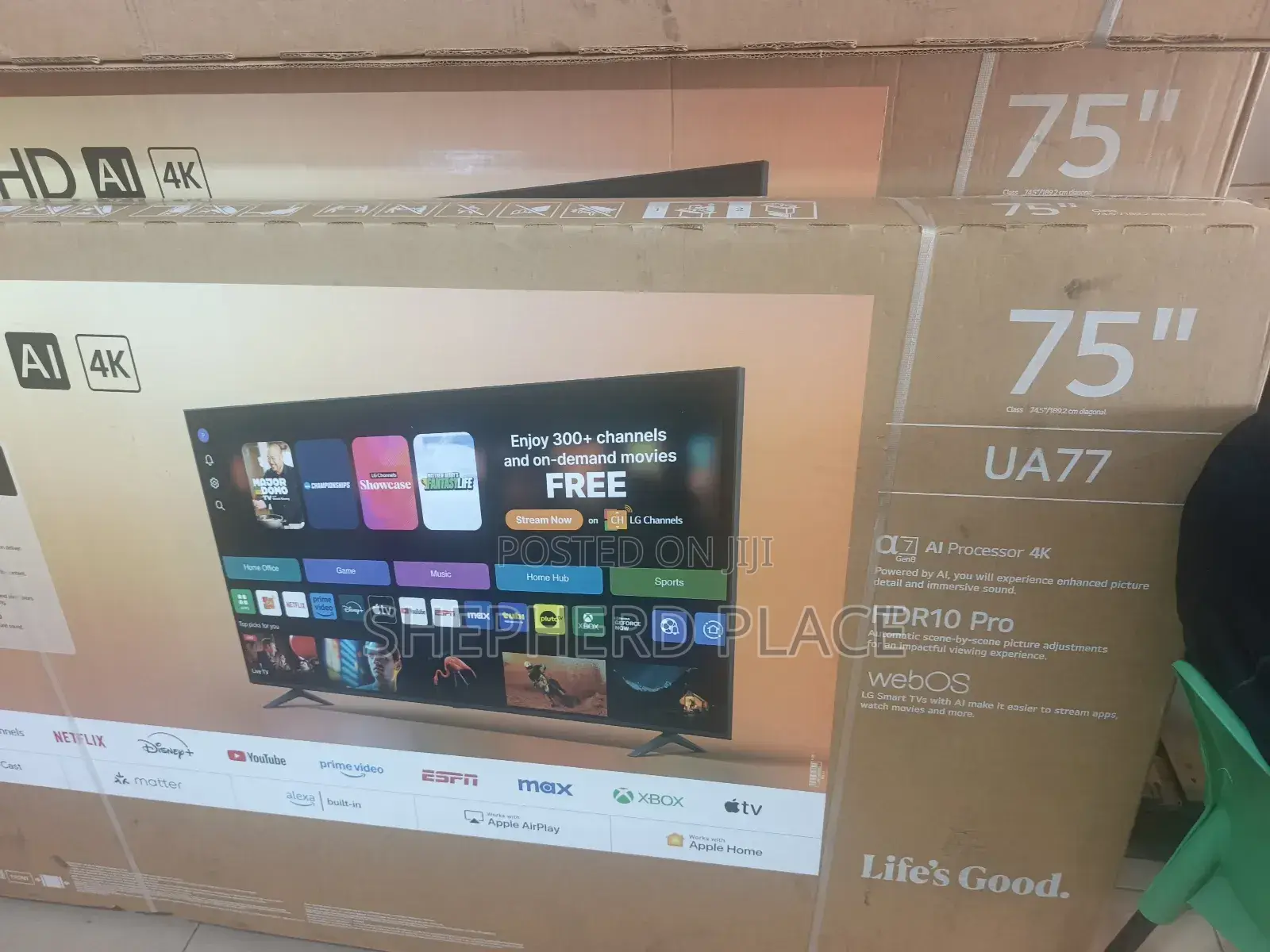 2025 Lg 75-Inch Uhd Ai Smart Tv United States