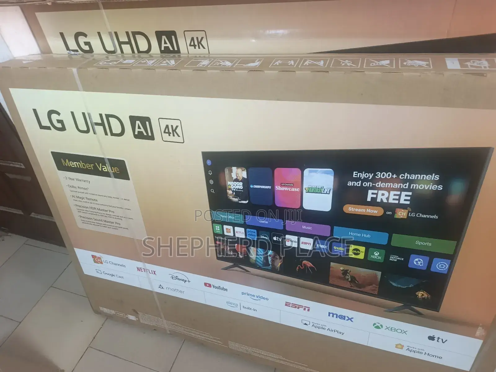 2025 Lg 75-Inch Uhd Ai Smart Tv United States