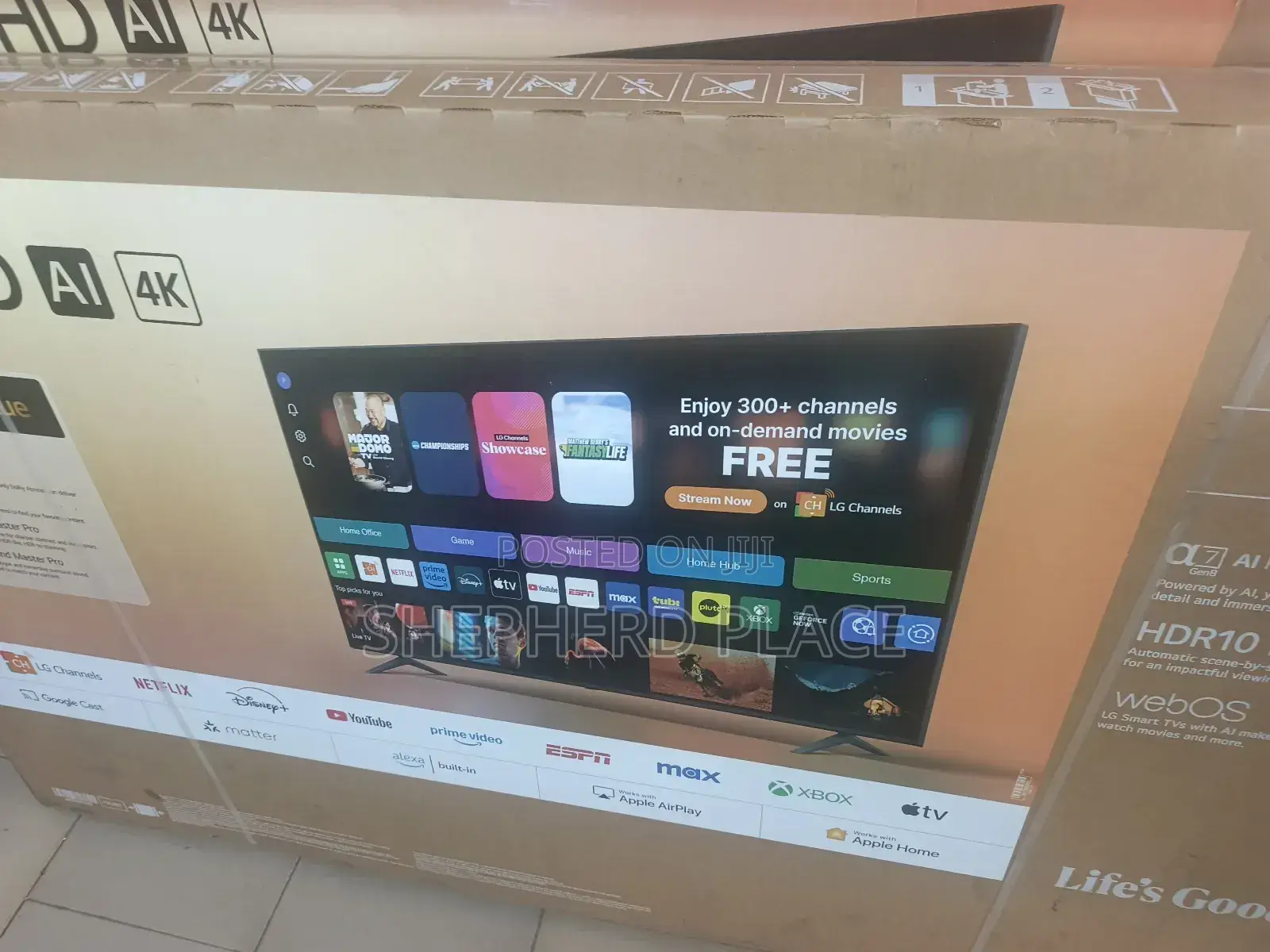 2025 Lg 75-Inch Uhd Ai Smart Tv United States